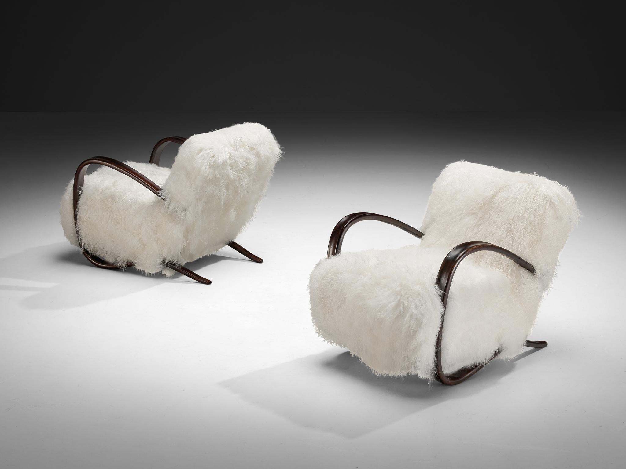 Jindrich Beeche, chaises longues, modèle 