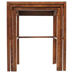 Jindřich Halabala Nesting Tables H-50, 1930s