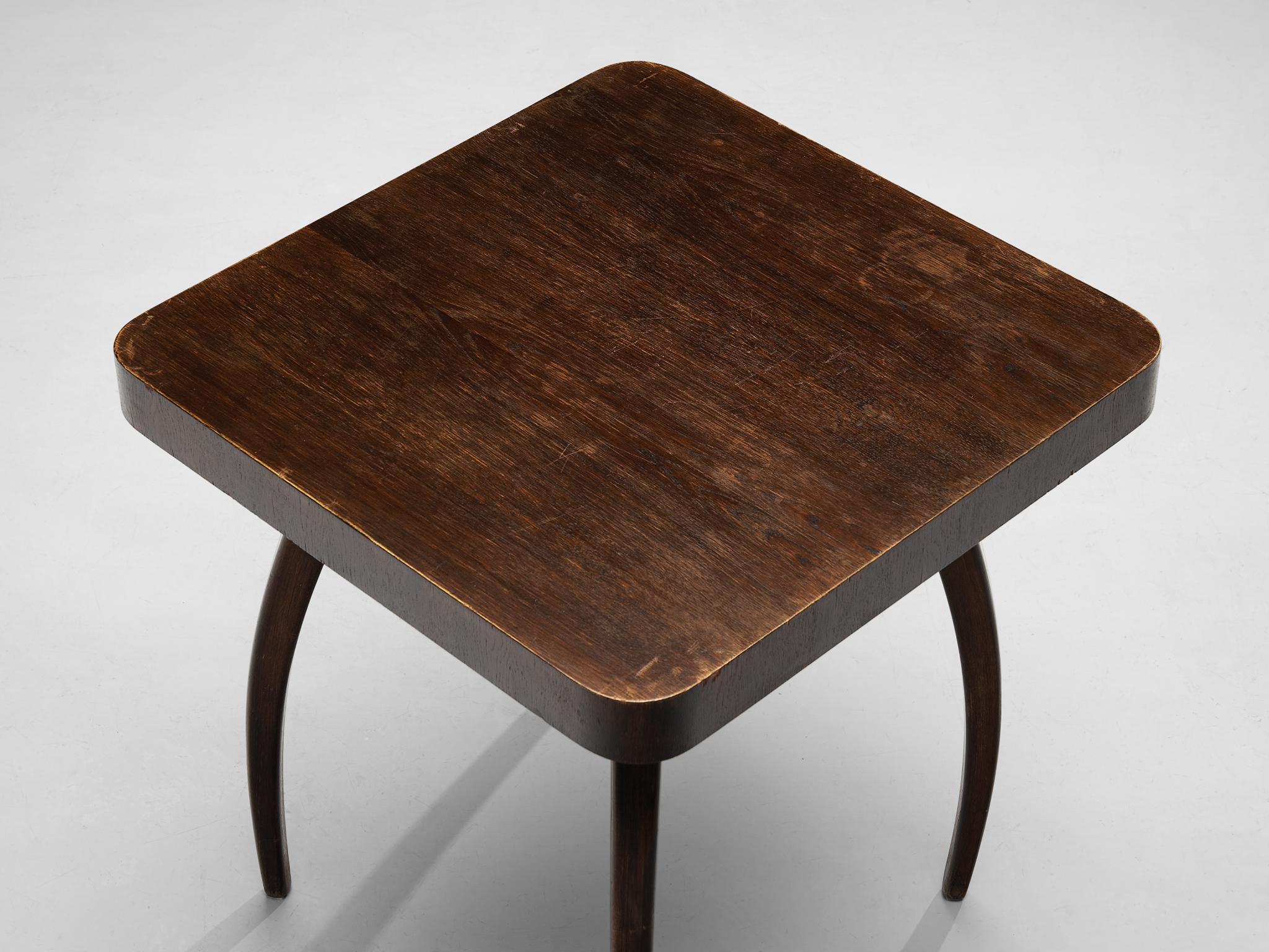 Mid-Century Modern Jindrich Halabala 'Spider' Side Table