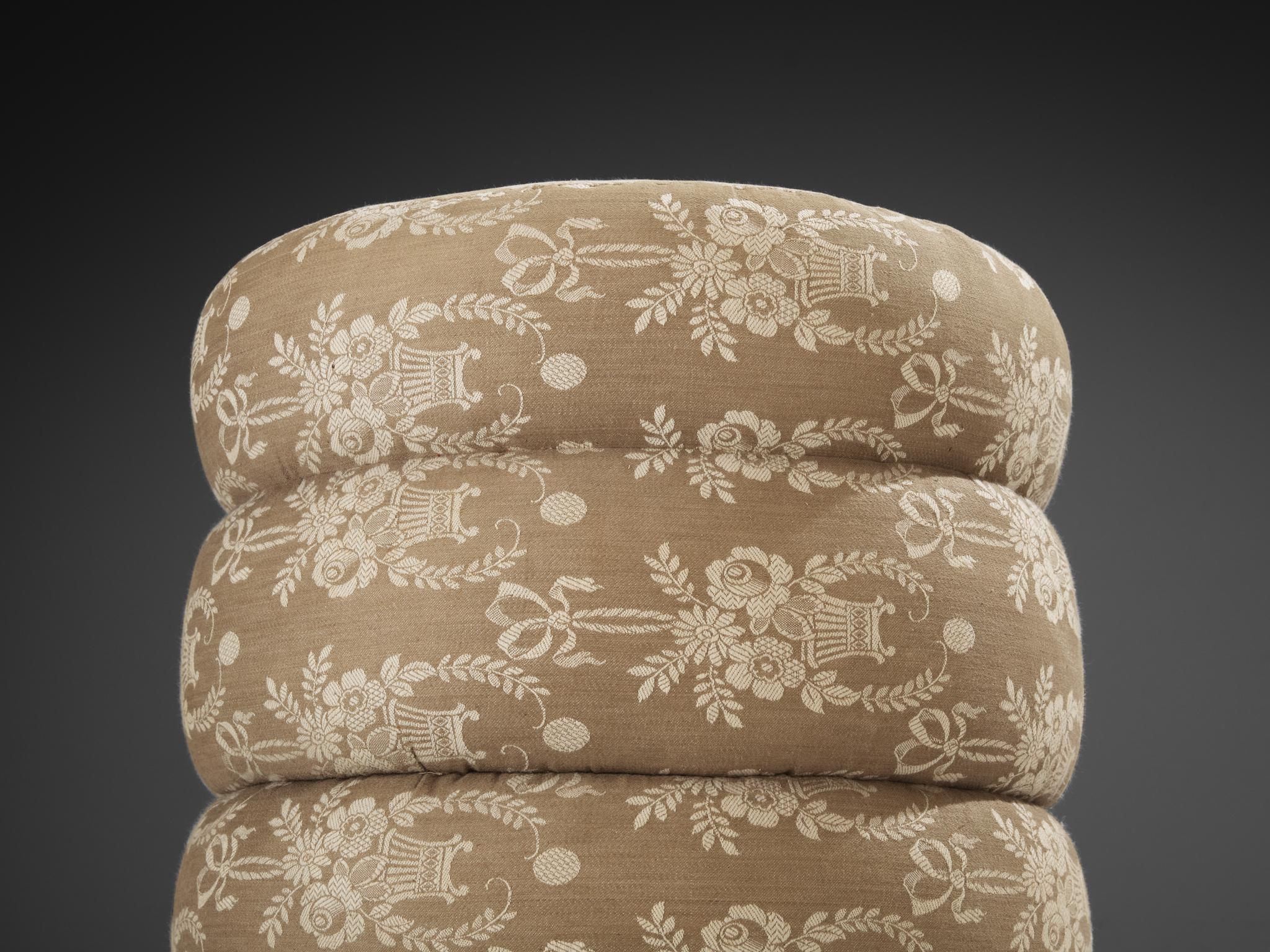 Fabric Jindrich Halabala Stools in Decorative Upholstery For Sale