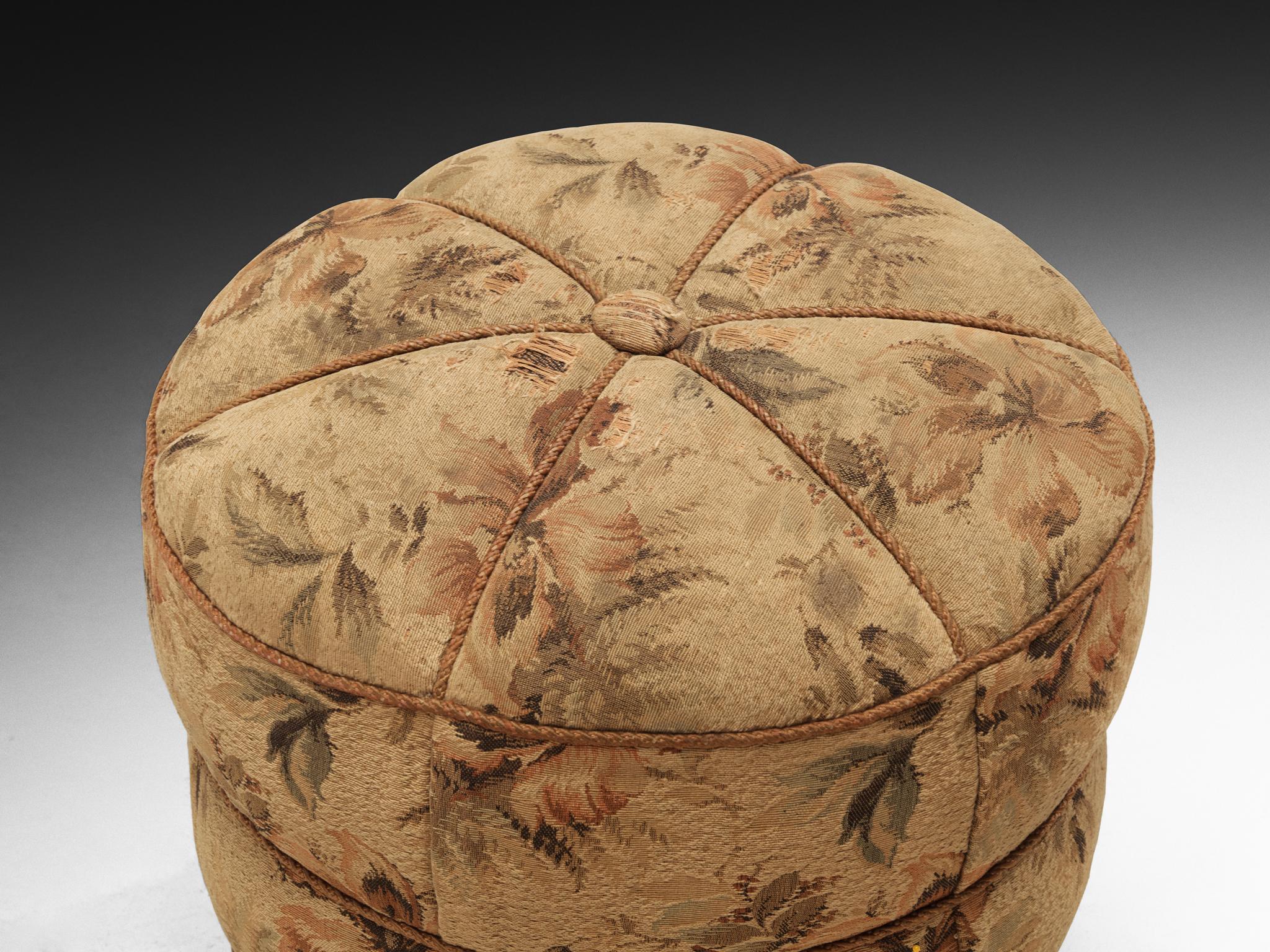 Tabourets Jindrich Halabala en tissu d'ameublement décoratif en vente 2