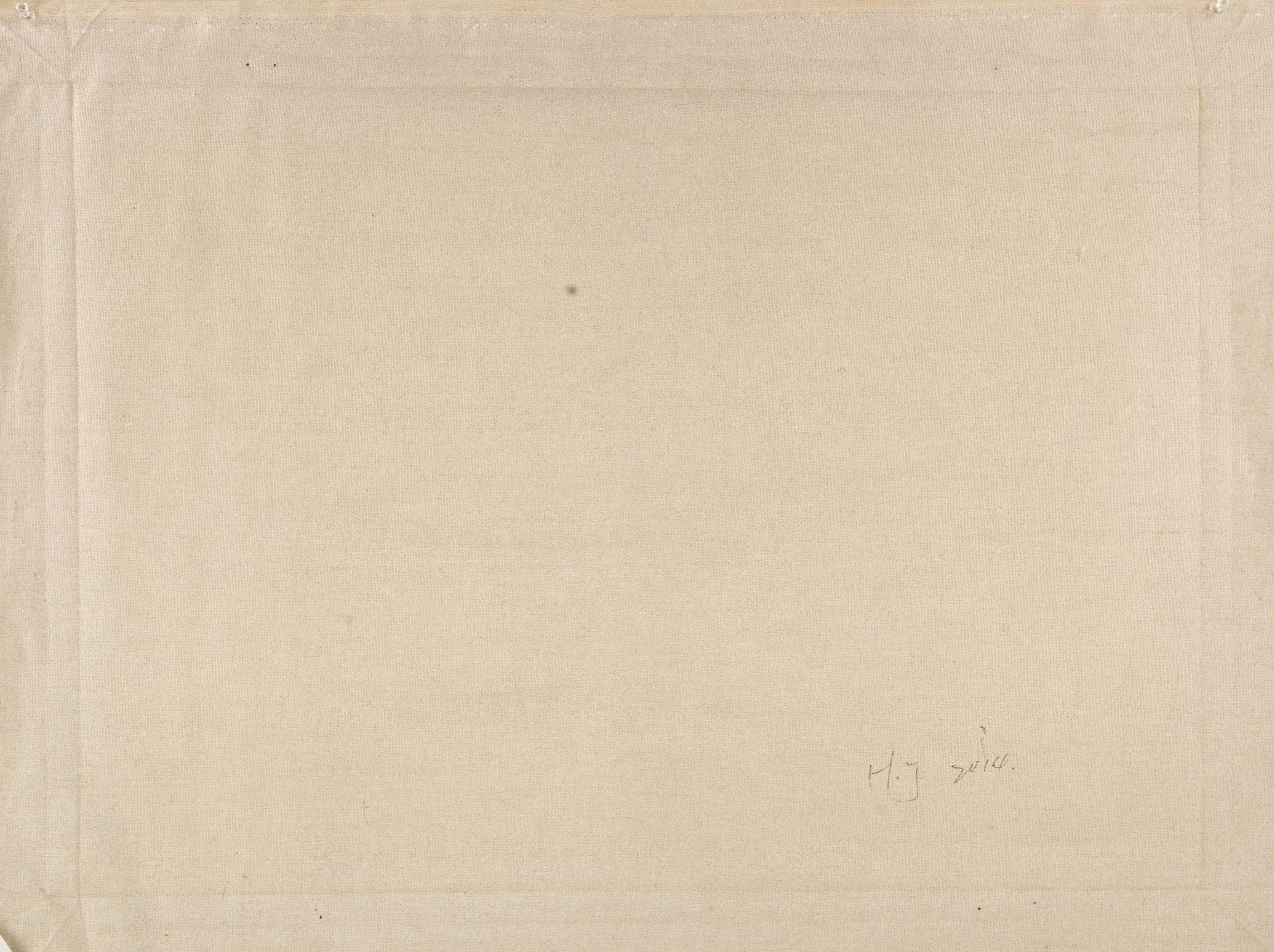 Jing Hong Landschaft, Original, Ölgemälde auf Leinwand, „Der Beidai-Fluss“ im Angebot 9