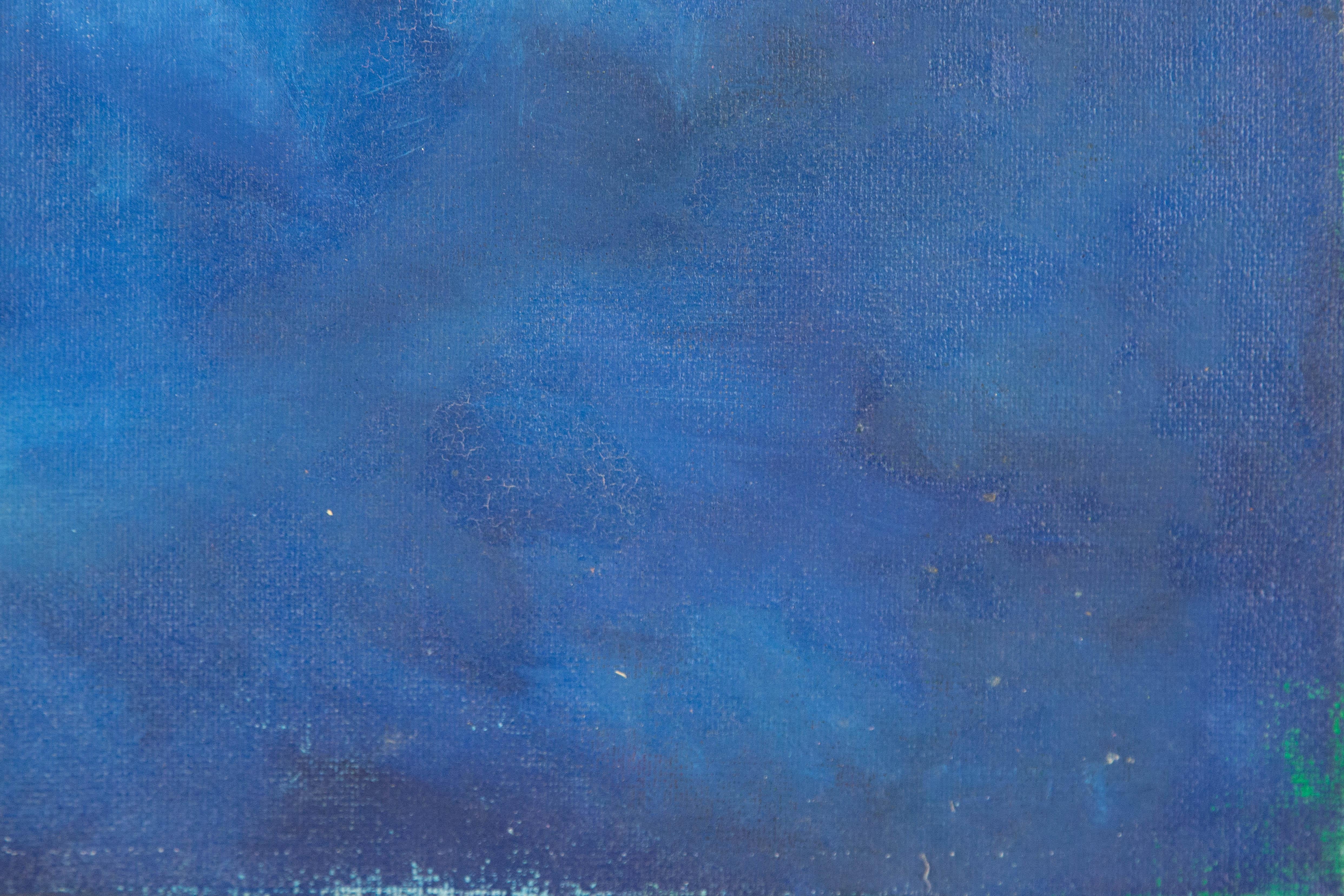 Jing Zhang Abstrait Original Huile sur Toile 