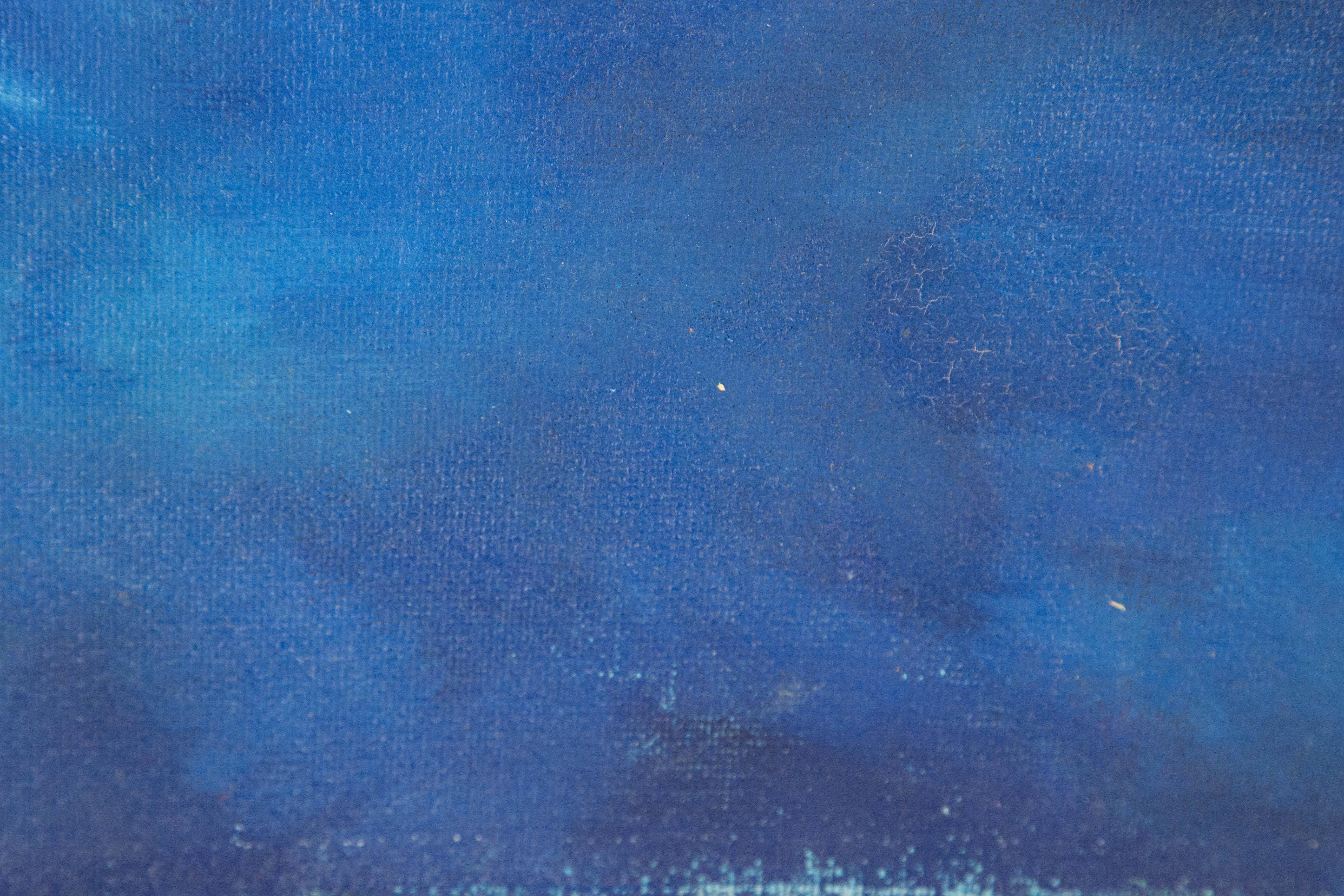 Jing Zhang Abstrait Original Huile sur Toile 