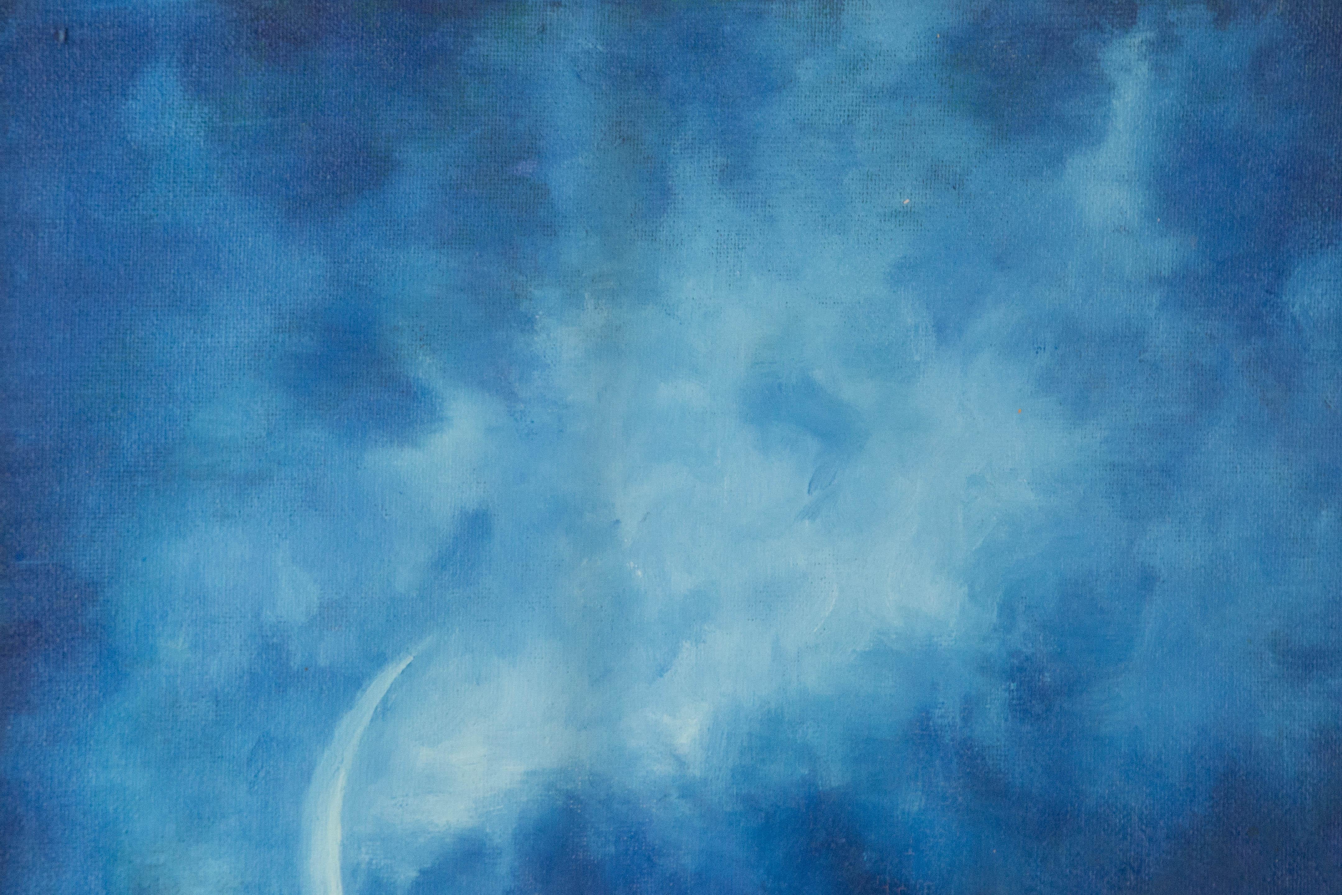 Jing Zhang Abstrait Original Huile sur Toile 