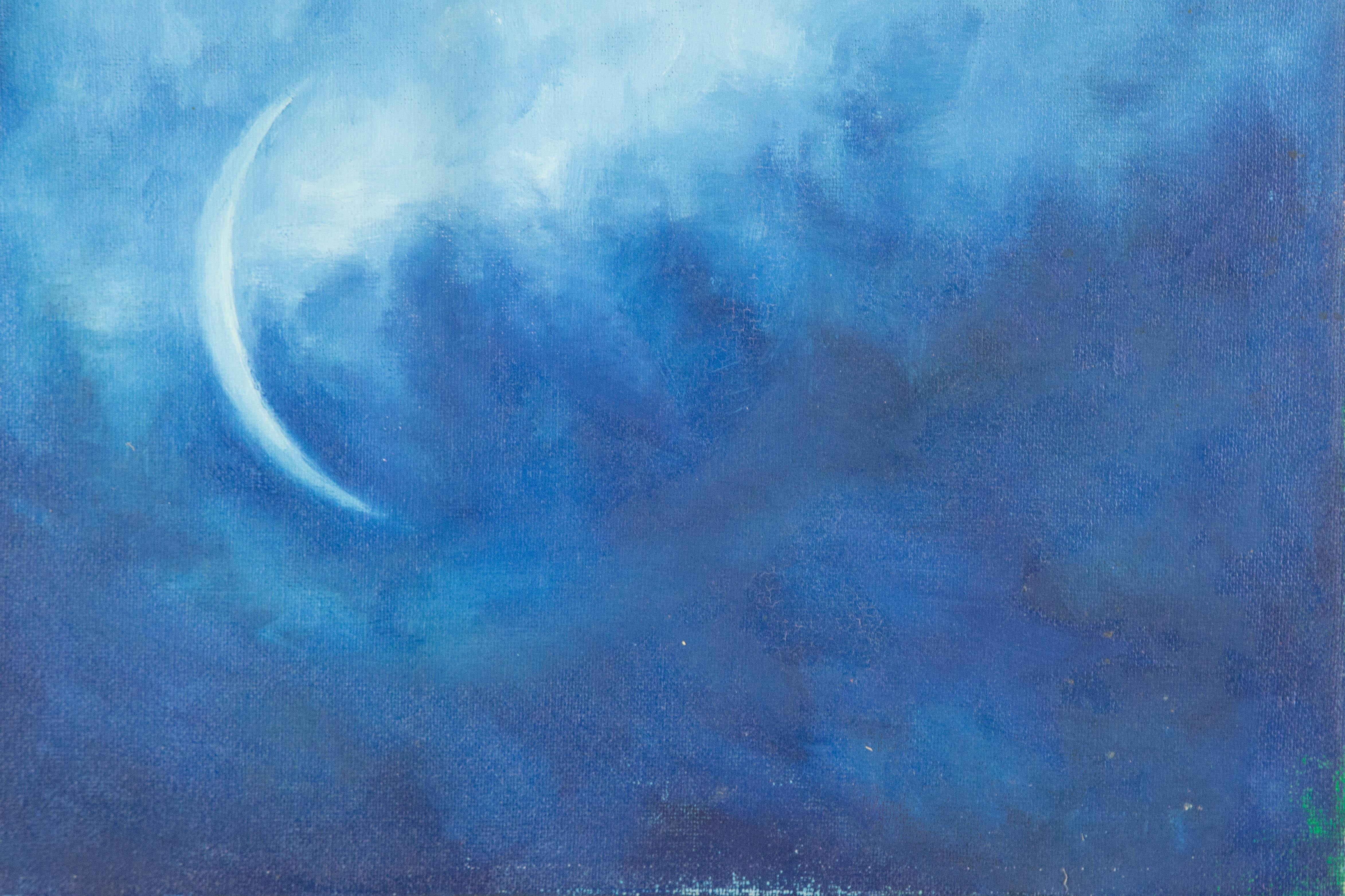Jing Zhang Abstrait Original Huile sur Toile 