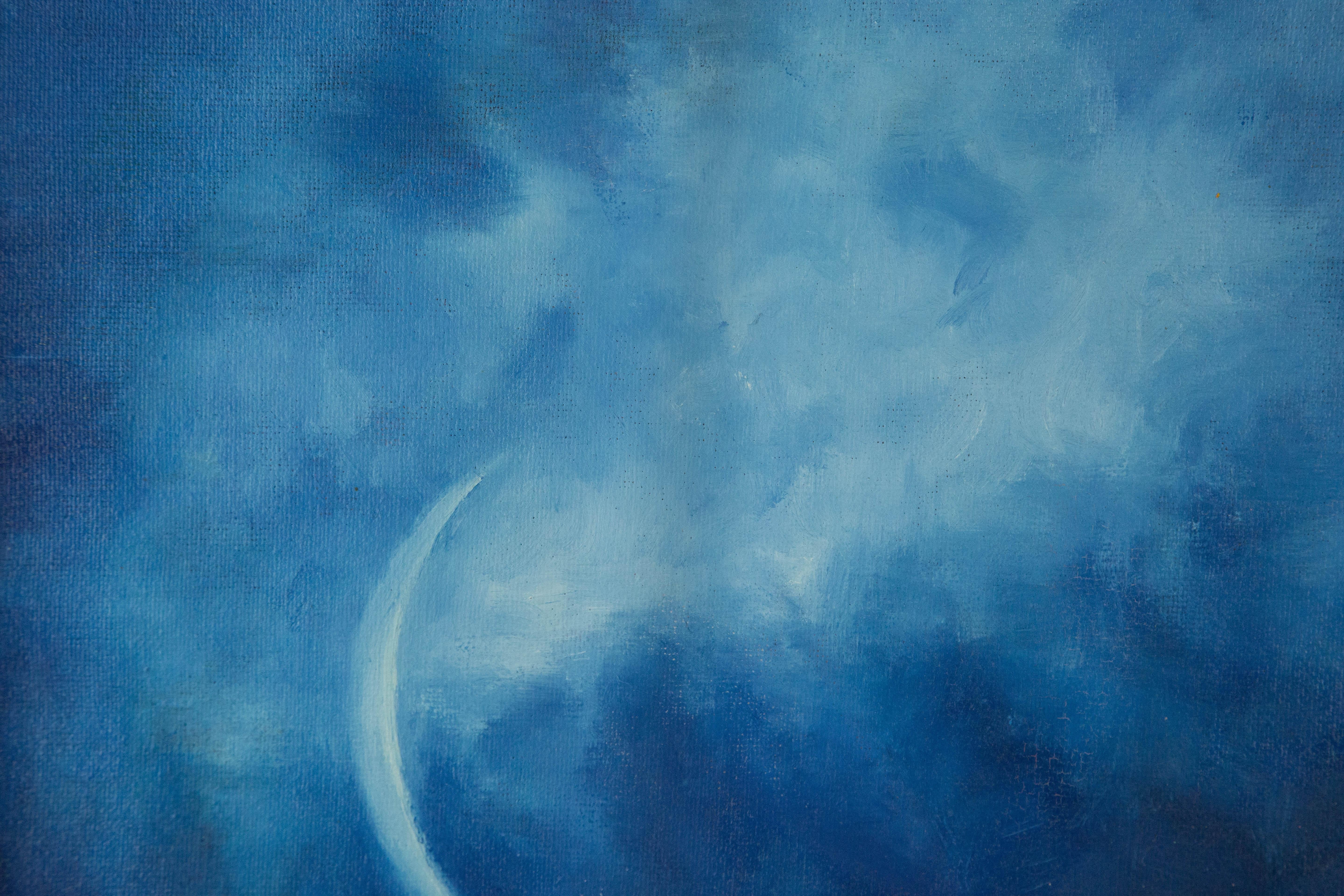 Jing Zhang Abstrait Original Huile sur Toile 