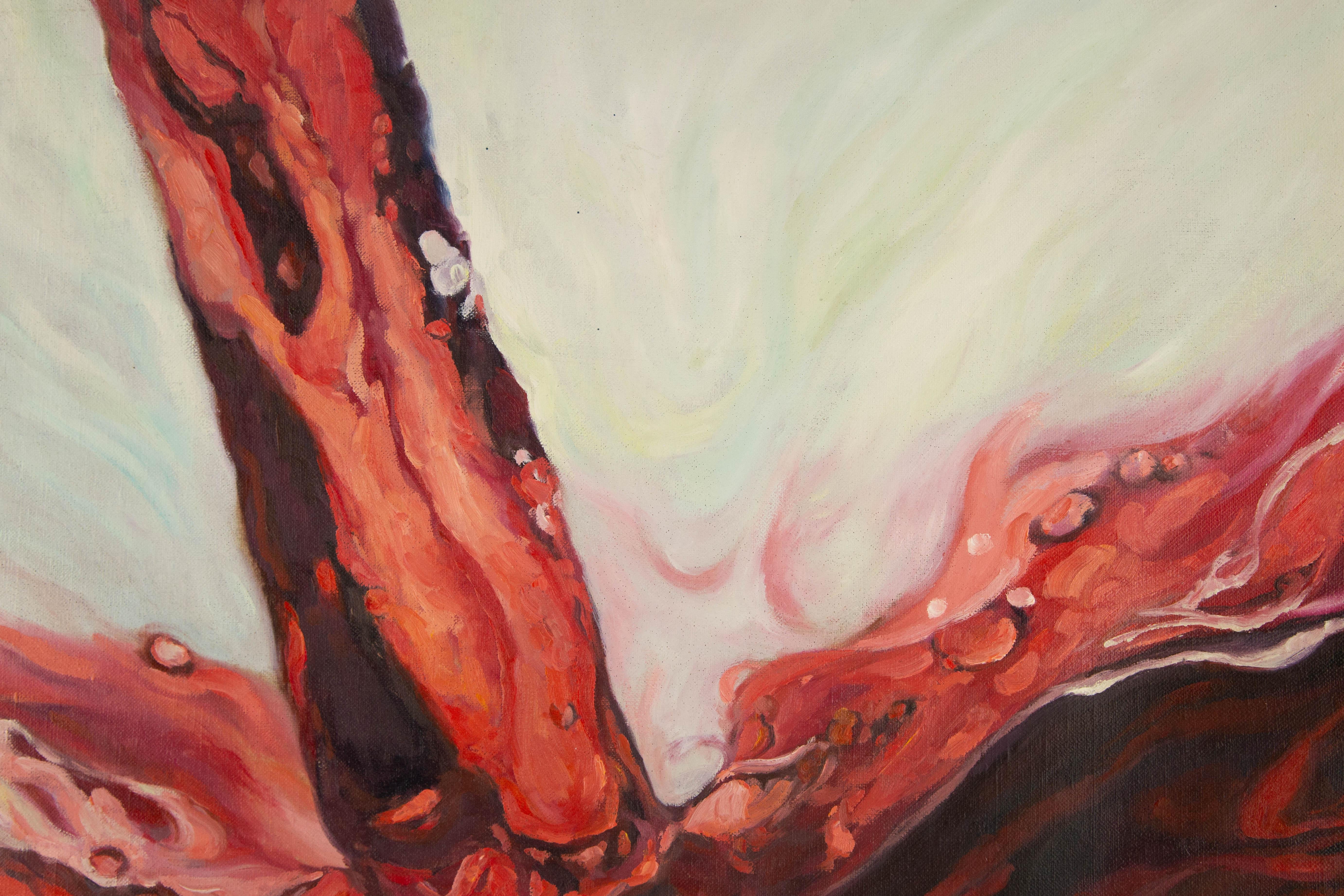 Jing Zhang Abstract Original Oil On Canvas 