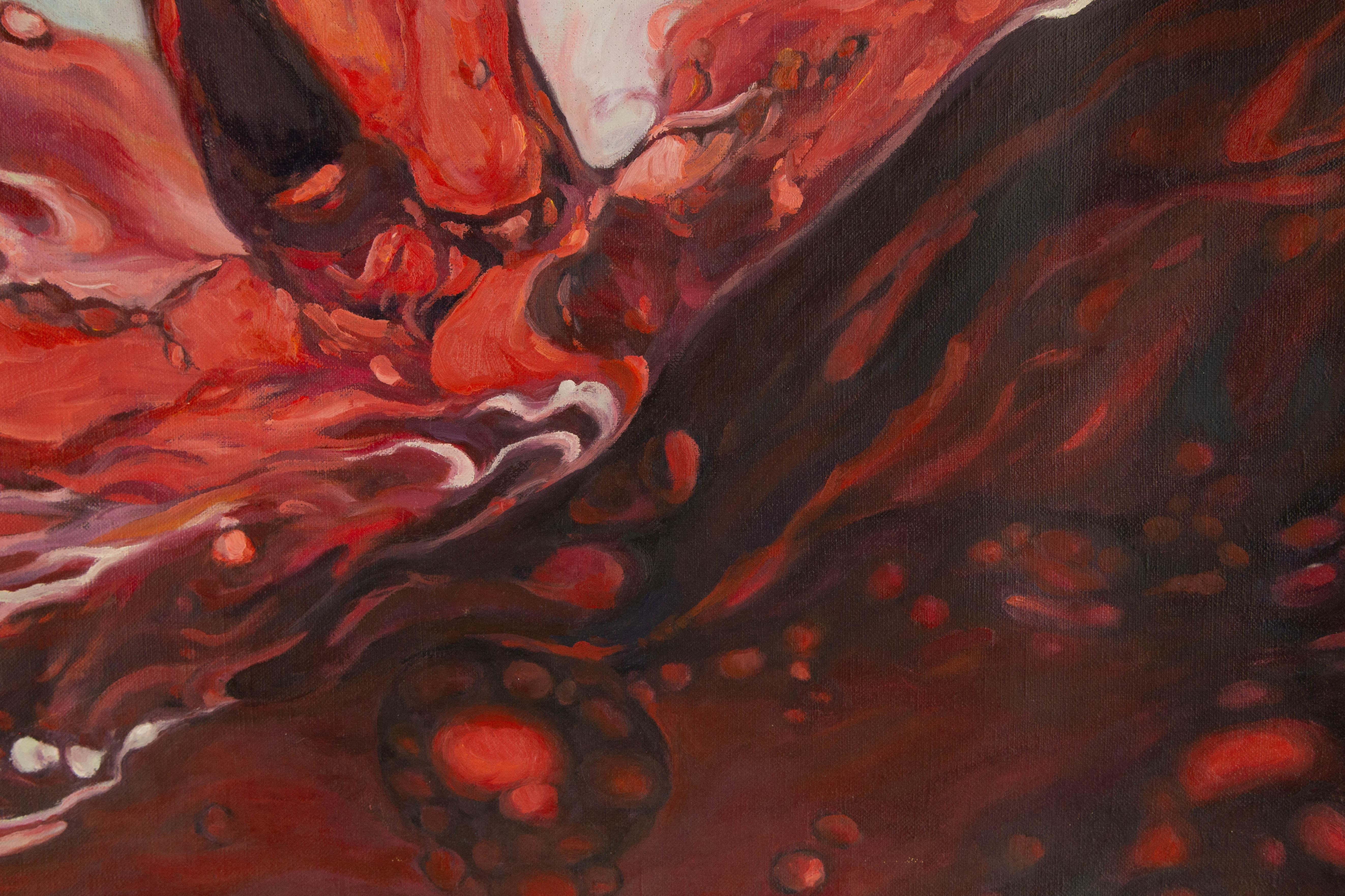 Jing Zhang Abstract Original Oil On Canvas 