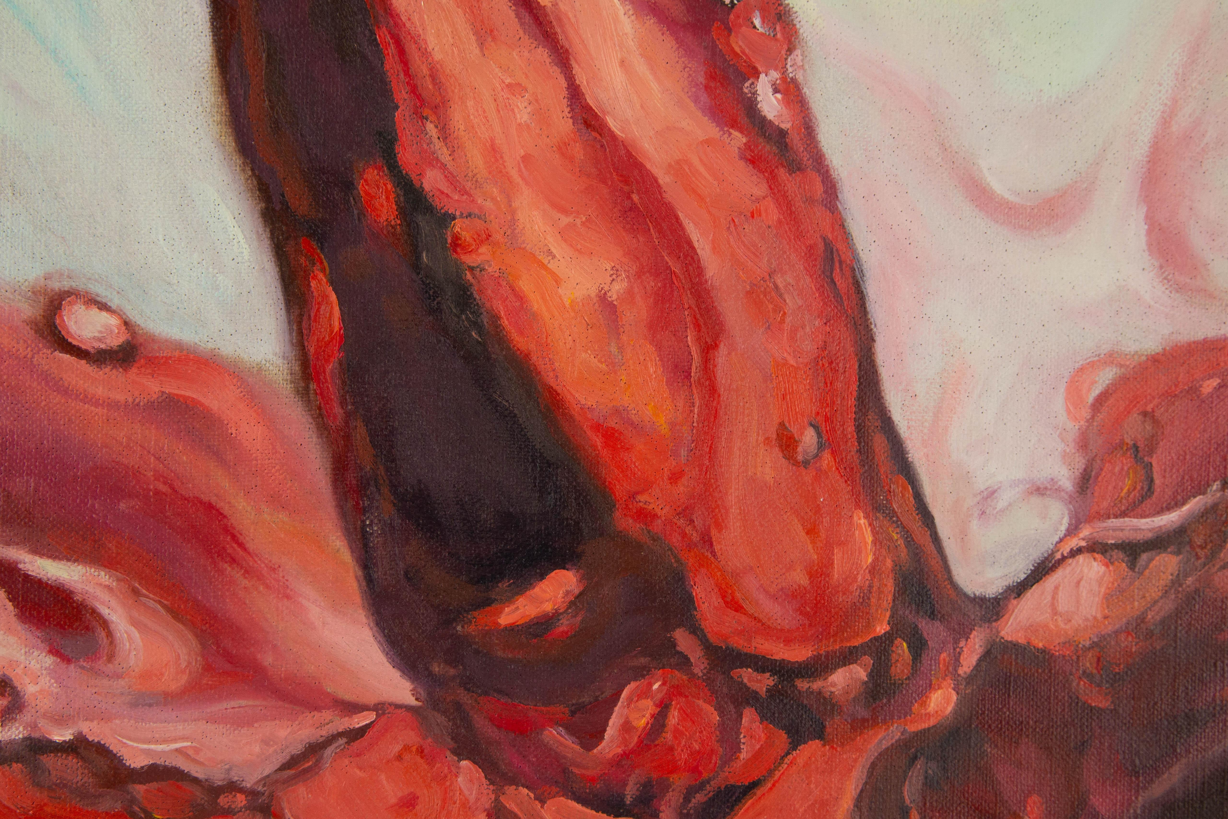 Jing Zhang Abstract Original Oil On Canvas 