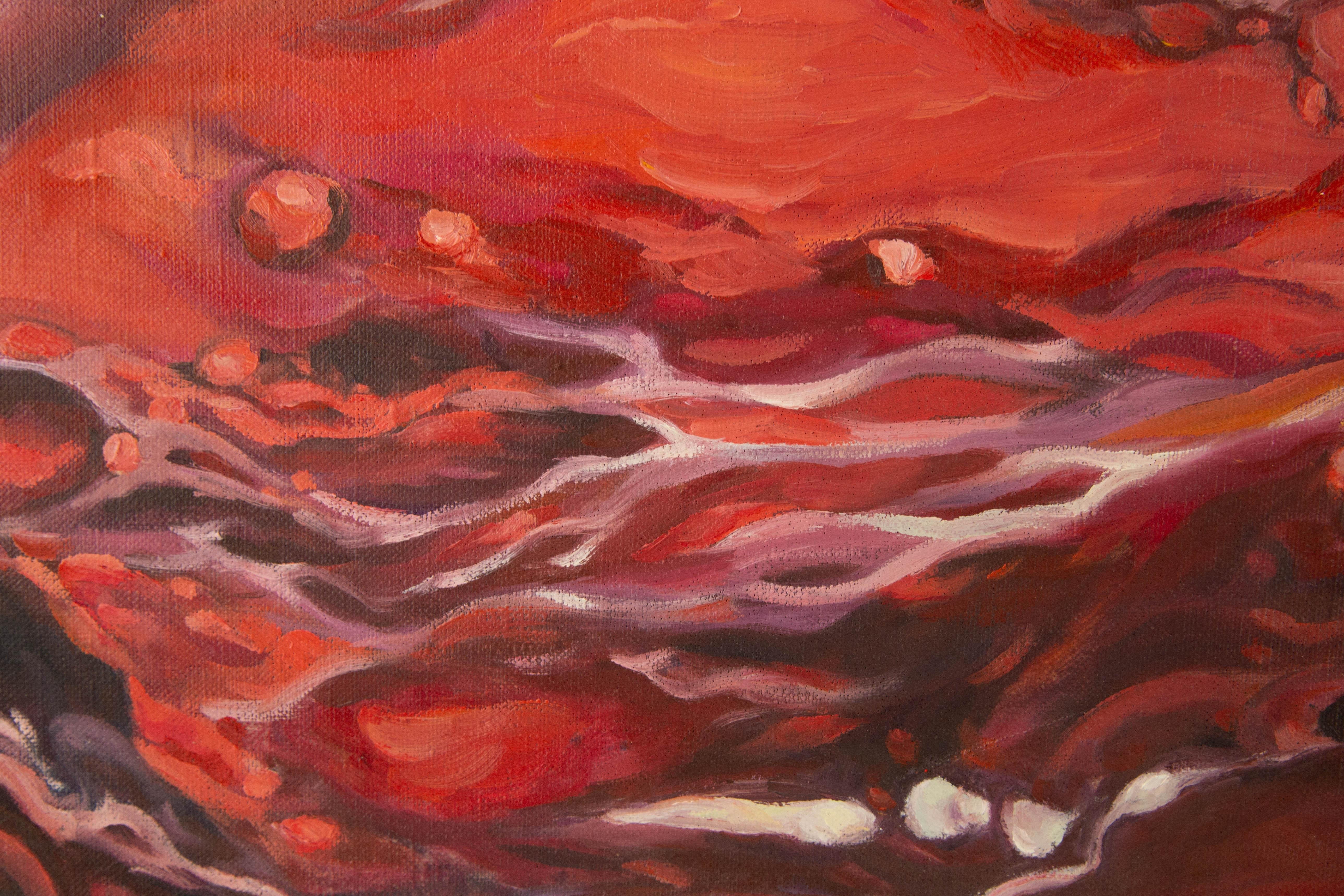 Jing Zhang Abstract Original Oil On Canvas 