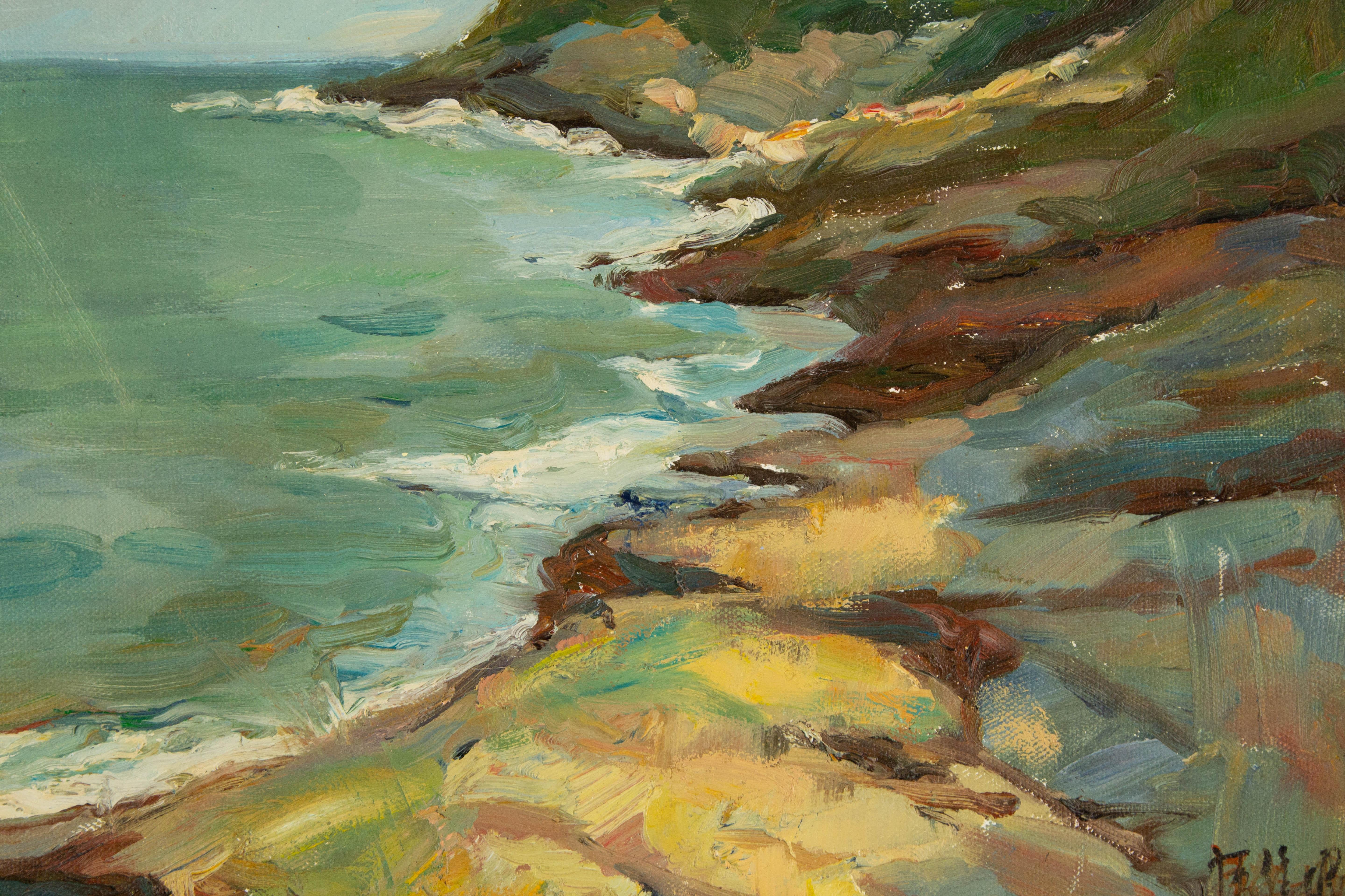 Jiani Tang Landscape Original Oil Painting 