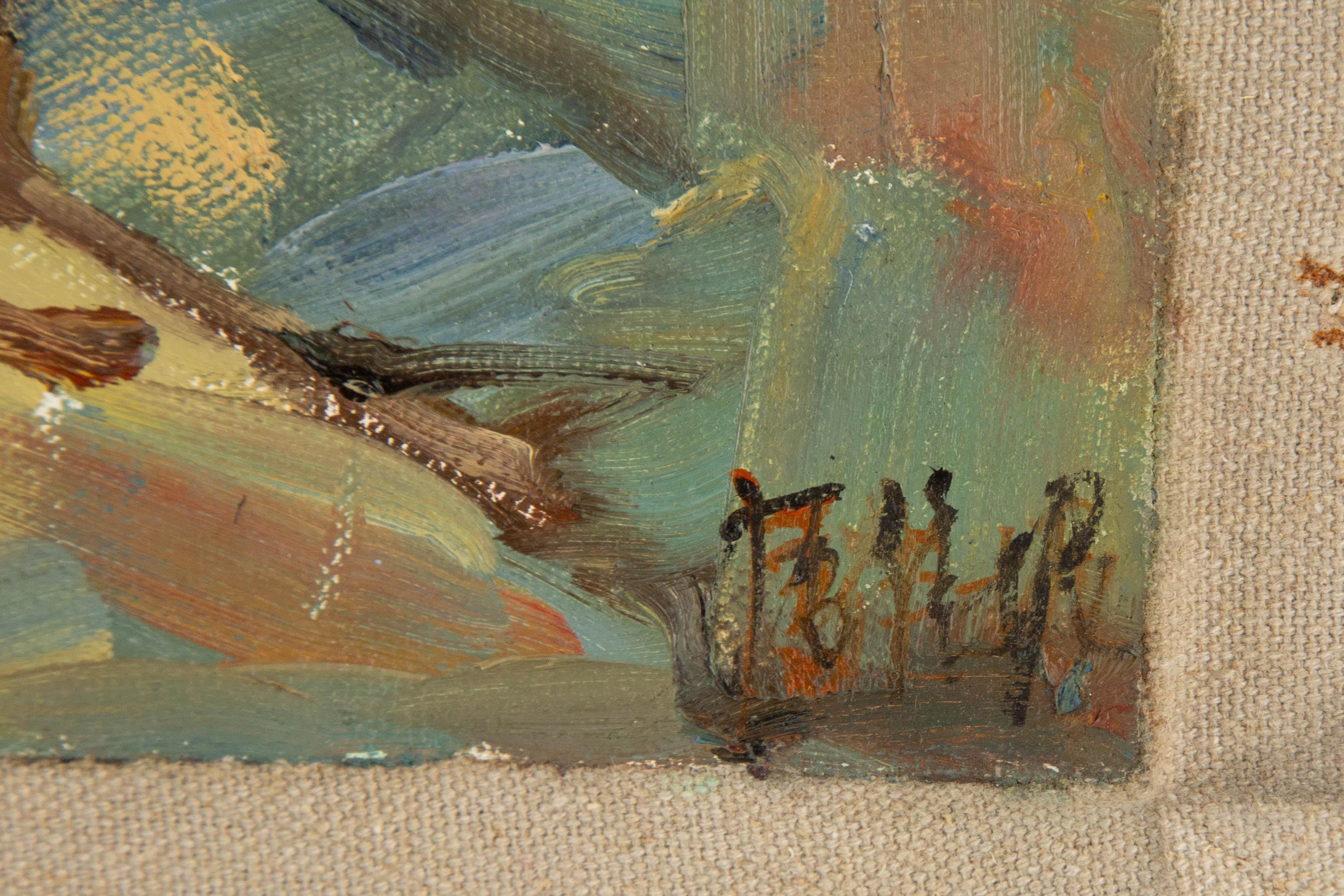 Jiani Tang Landscape Original Oil Painting 