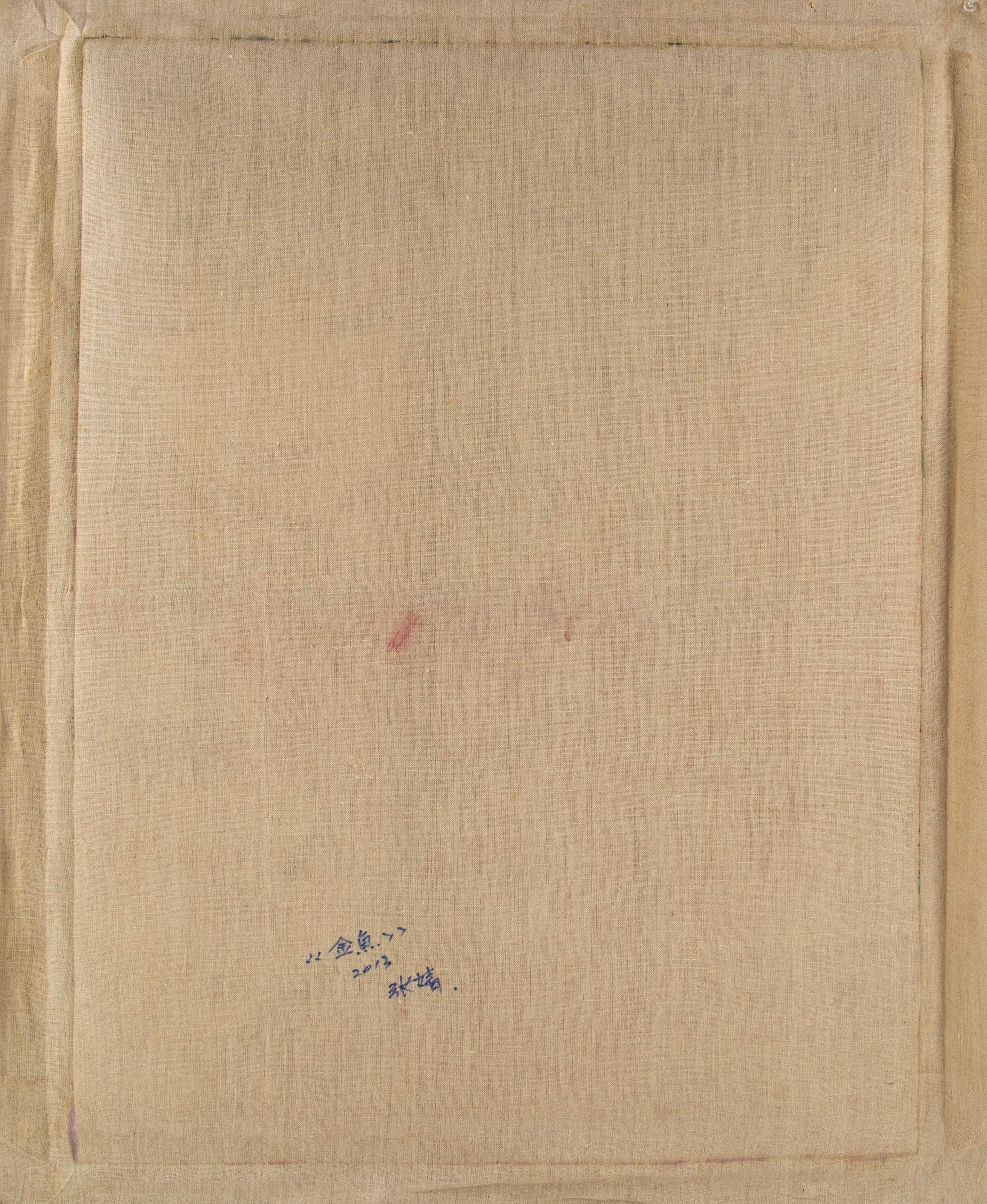 Jing Zhang Zeitgenössisches Original-Ölgemälde 