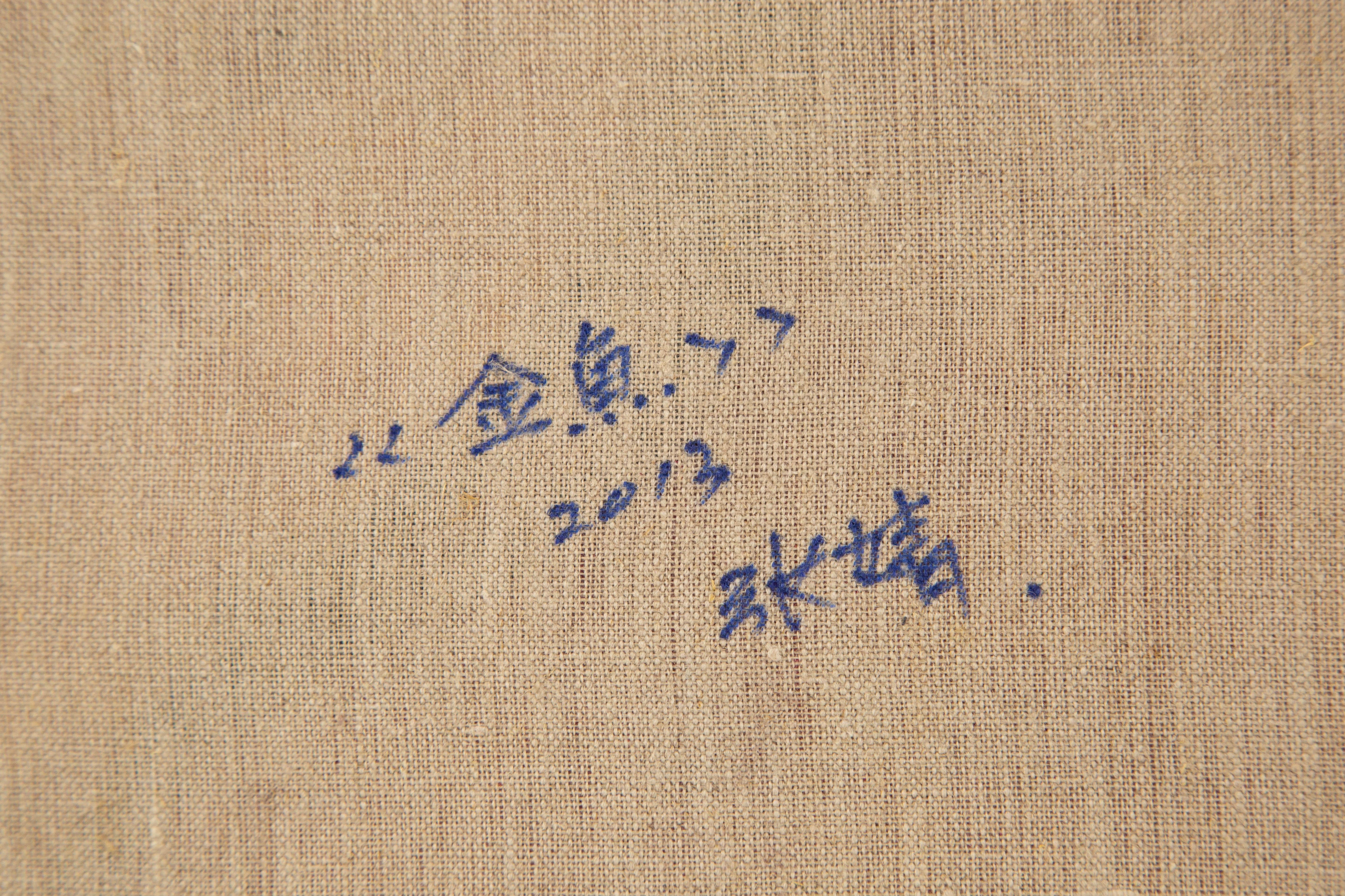 Jing Zhang Zeitgenössisches Original-Ölgemälde 