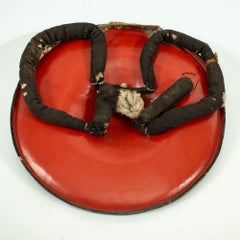 JINGASA - ICHIMON-GASA EDO Period 19th Century Samurai Helmet Japan