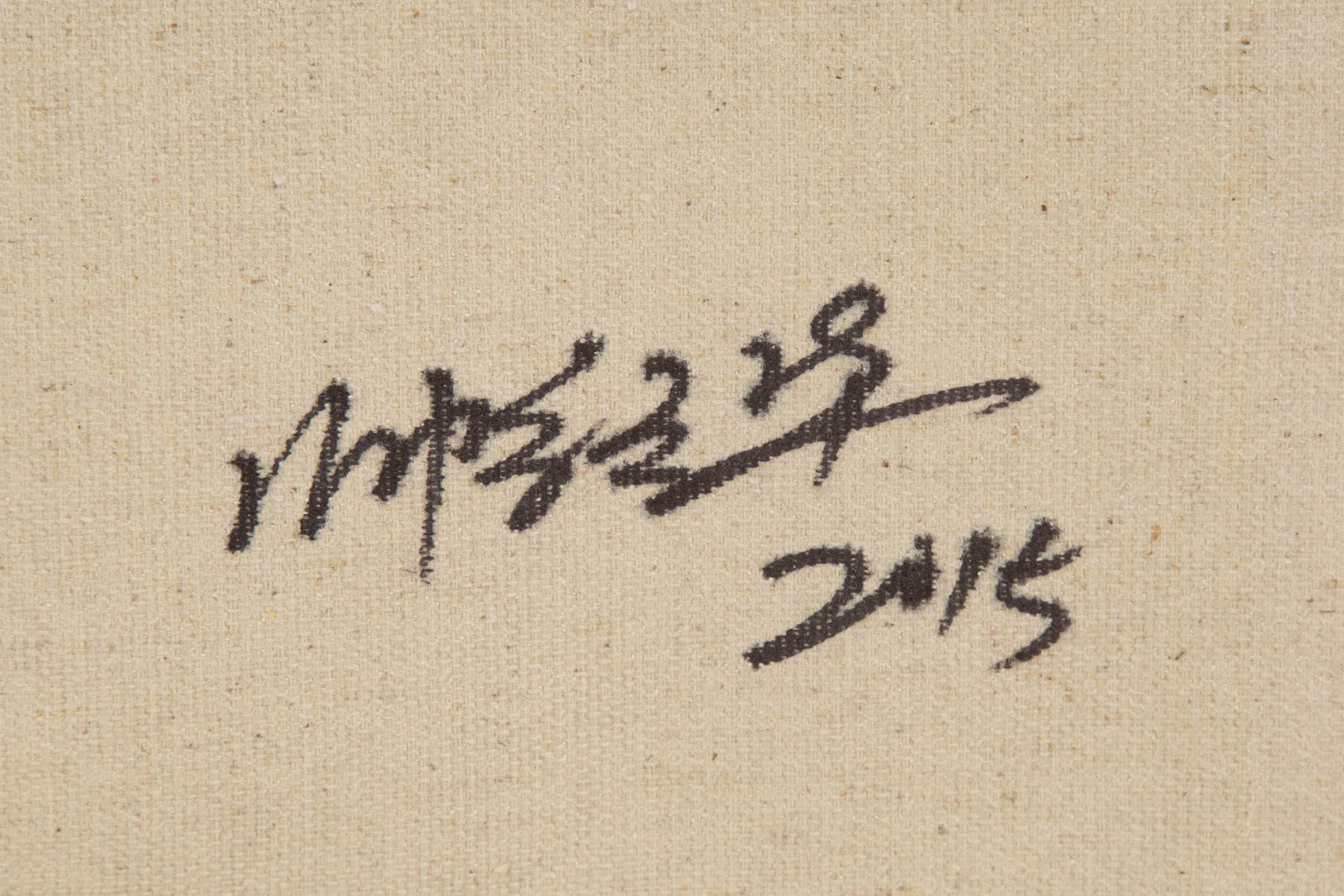 Jinghua Shuai Landschaft Original Öl auf Leinwand 