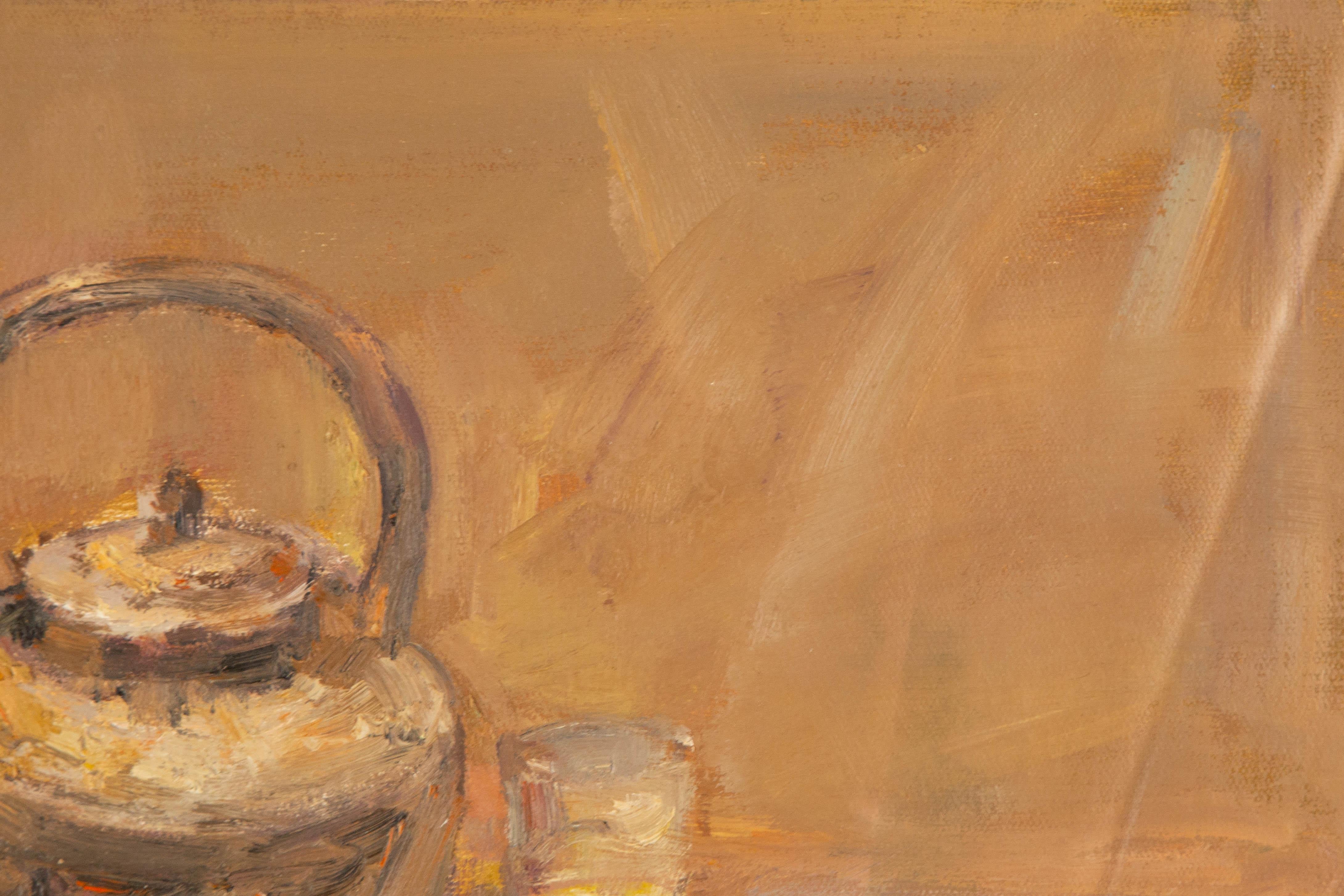 Jinghua Shuai Stillleben Original Öl auf Leinwand 