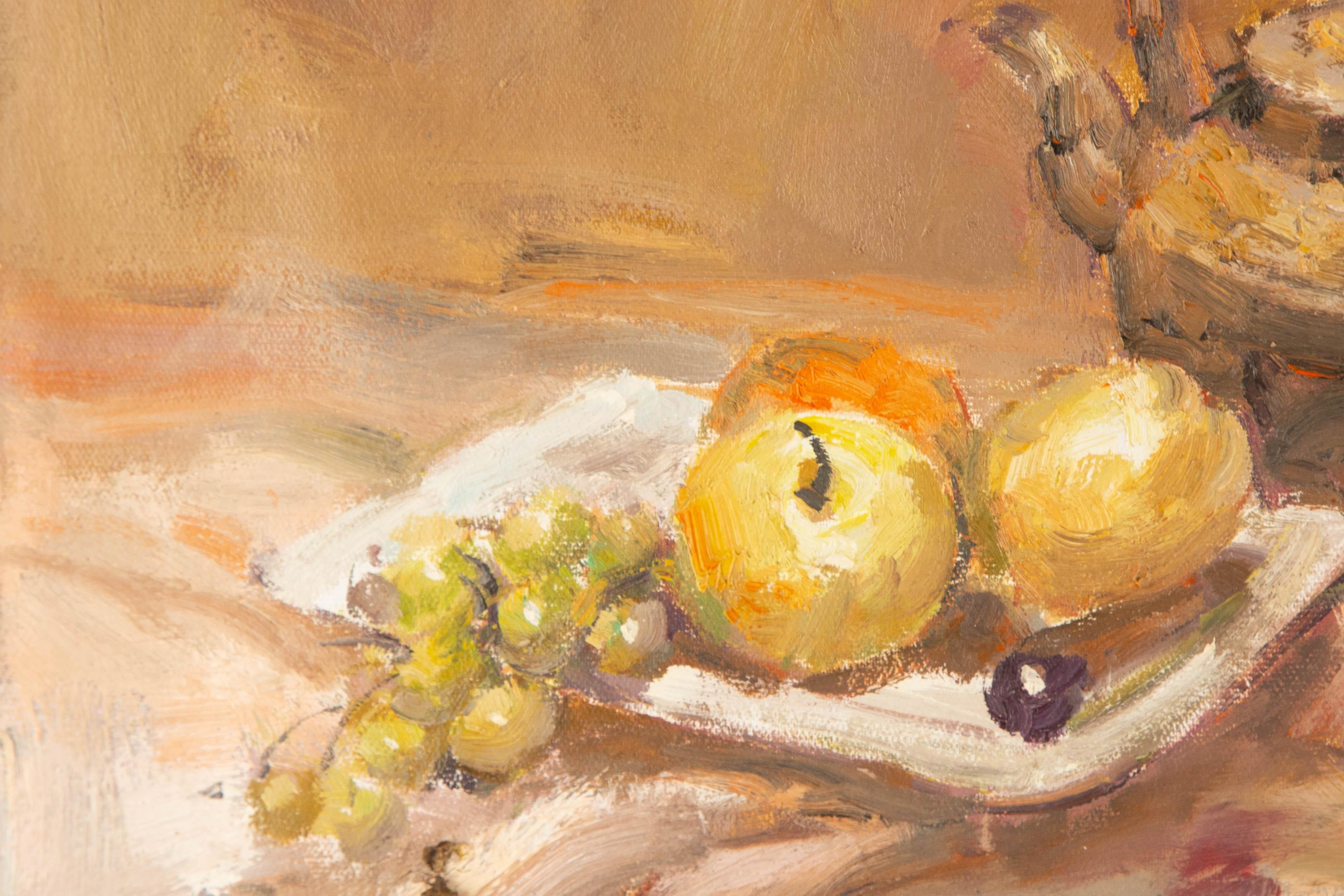 Jinghua Shuai Stillleben Original Öl auf Leinwand 