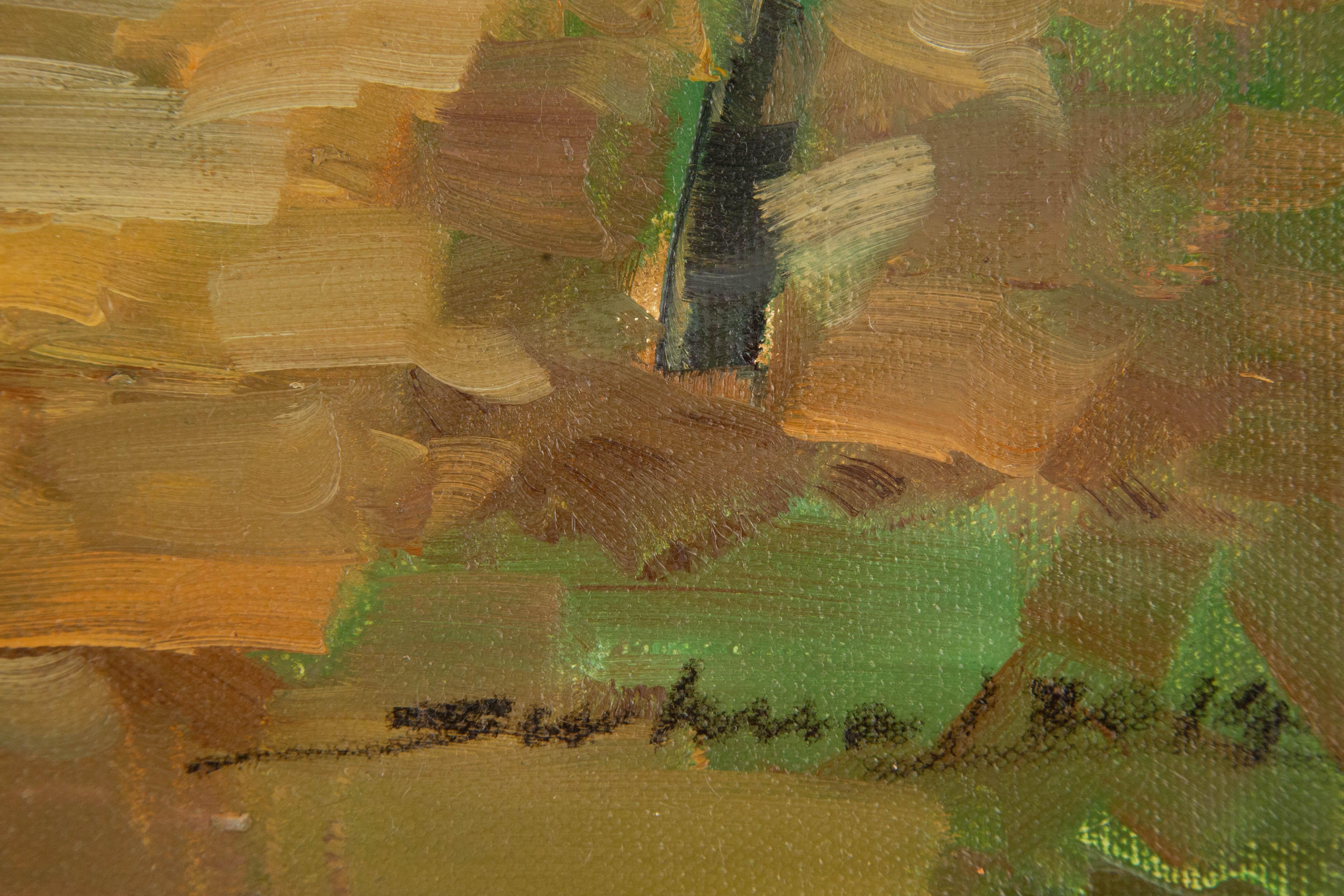 Jingjing Wang Paisaje Acrílico Original Sobre Lienzo 