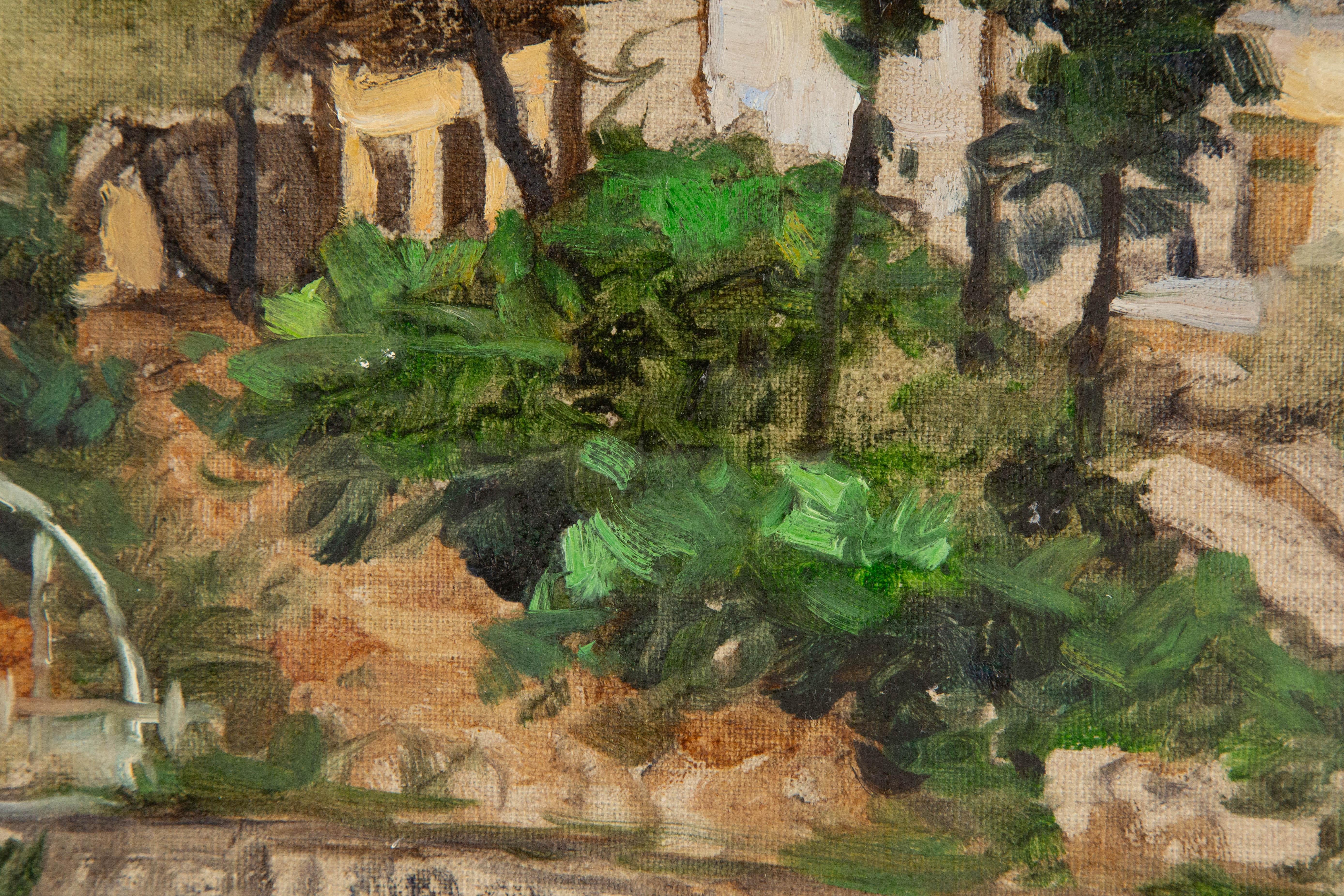 Paesaggio di Jingjing Wang Olio originale su tela 