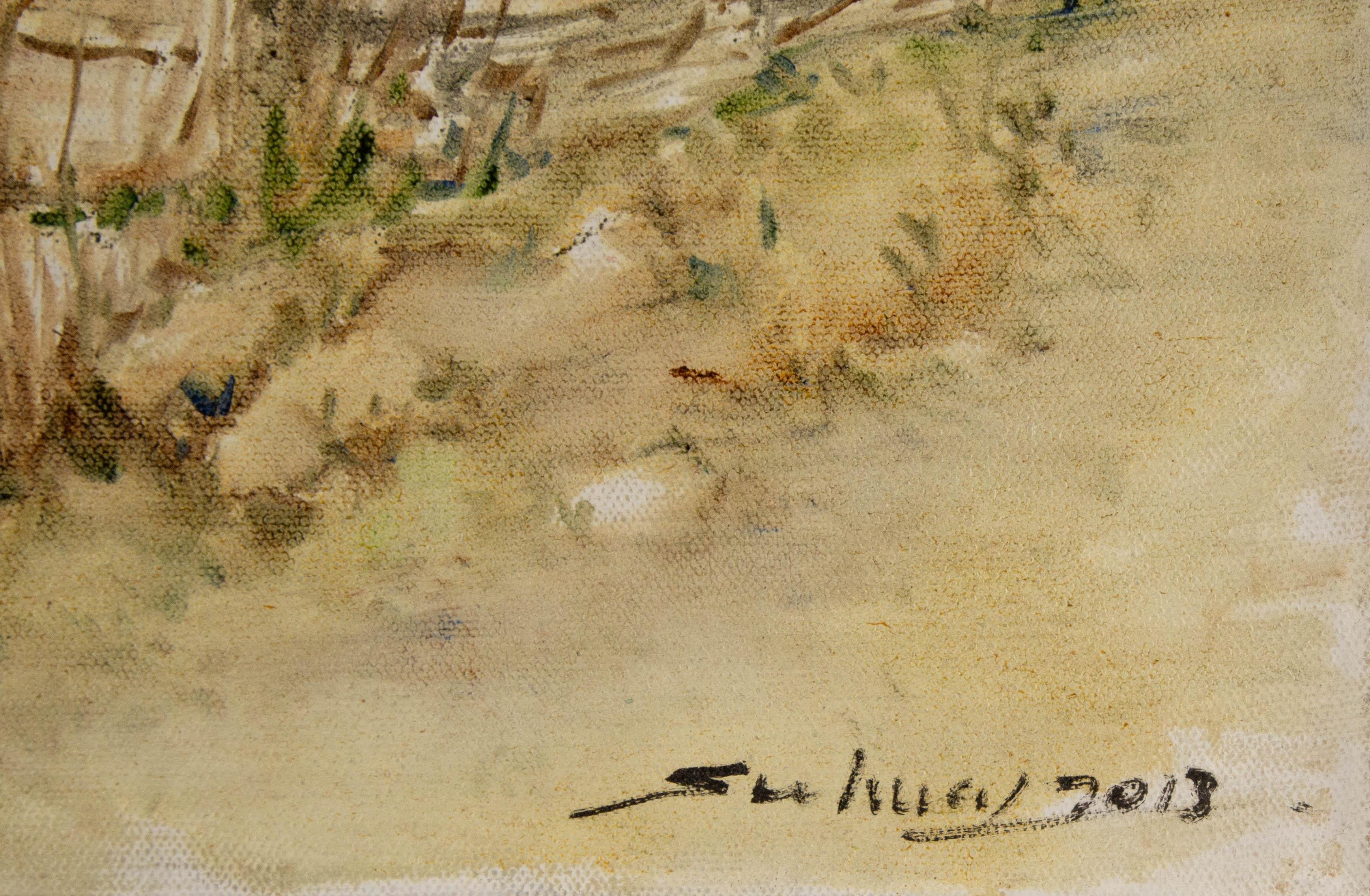 Jingjing Wang Landscape Original Oil Painting 