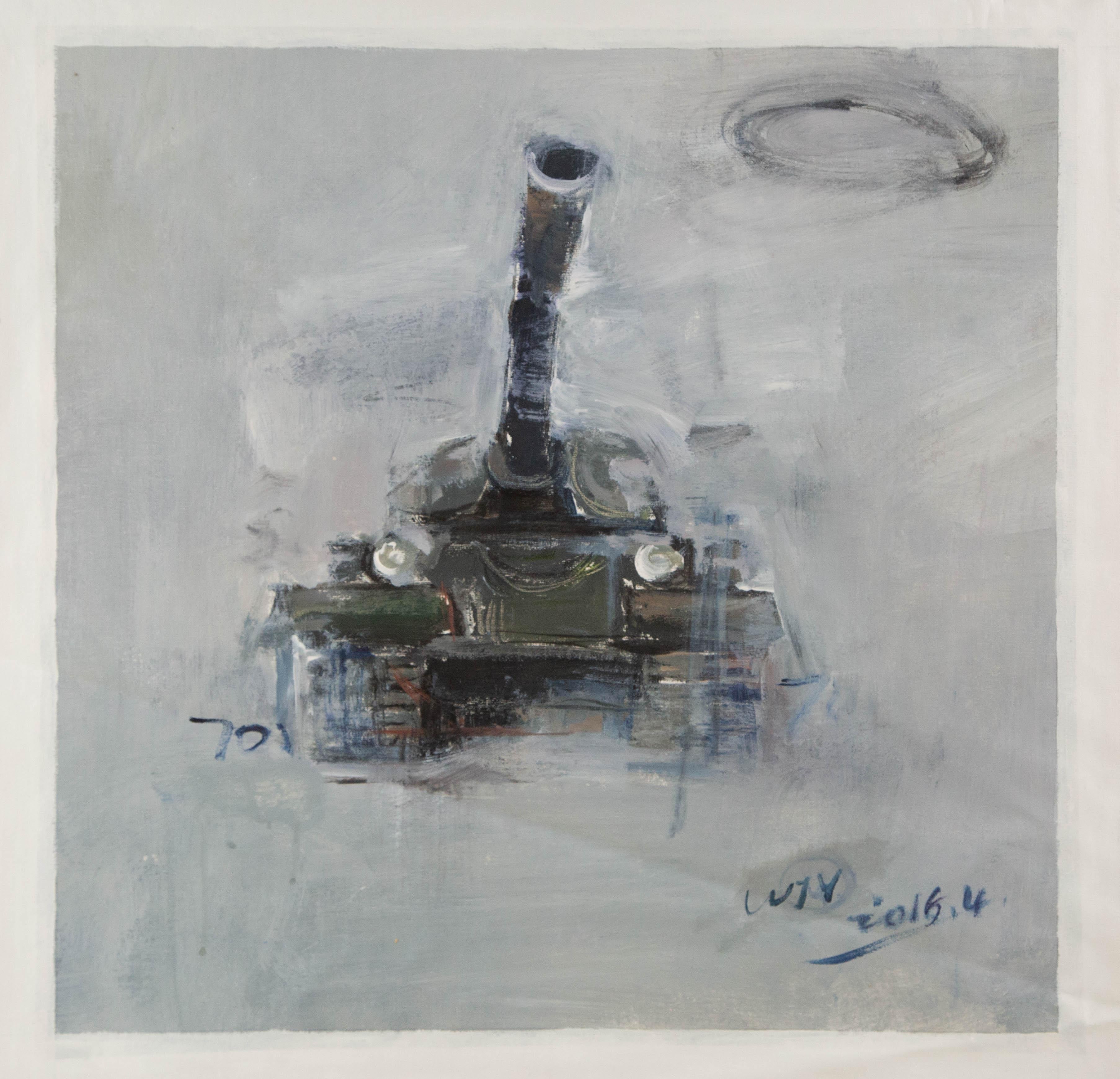 Jingyu Wang Still Life Original Acrylic On Canvas 