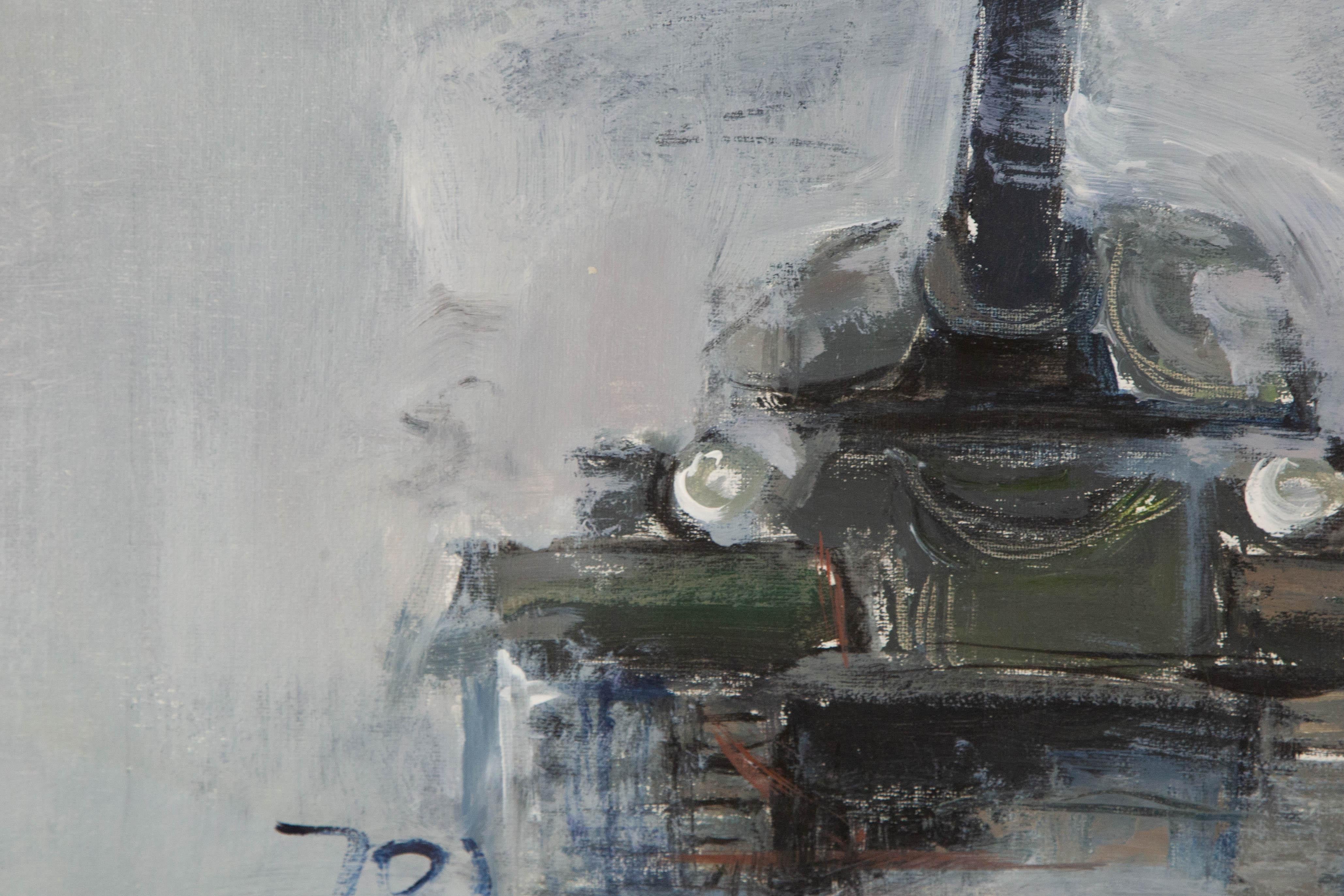 Jingyu Wang Still Life Original Acrylic On Canvas 