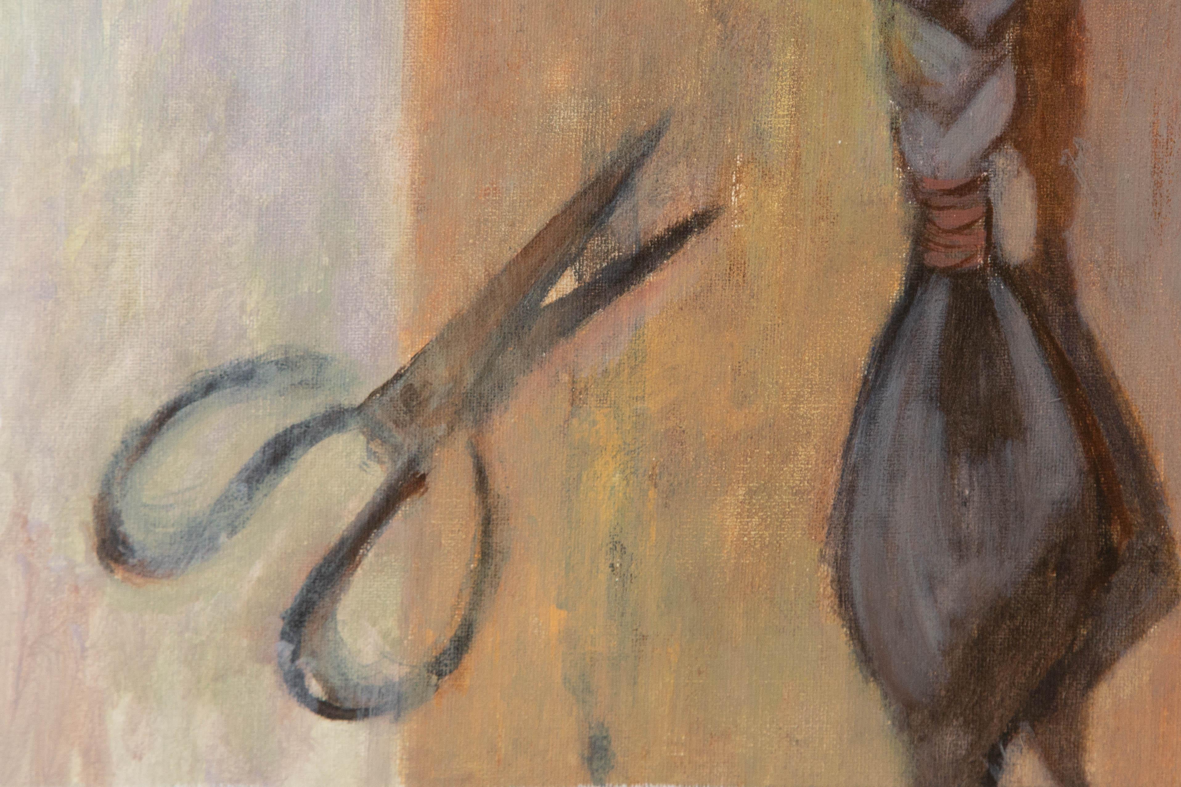 Jingyu Wang Stillleben Original-Acryl auf Leinwand 