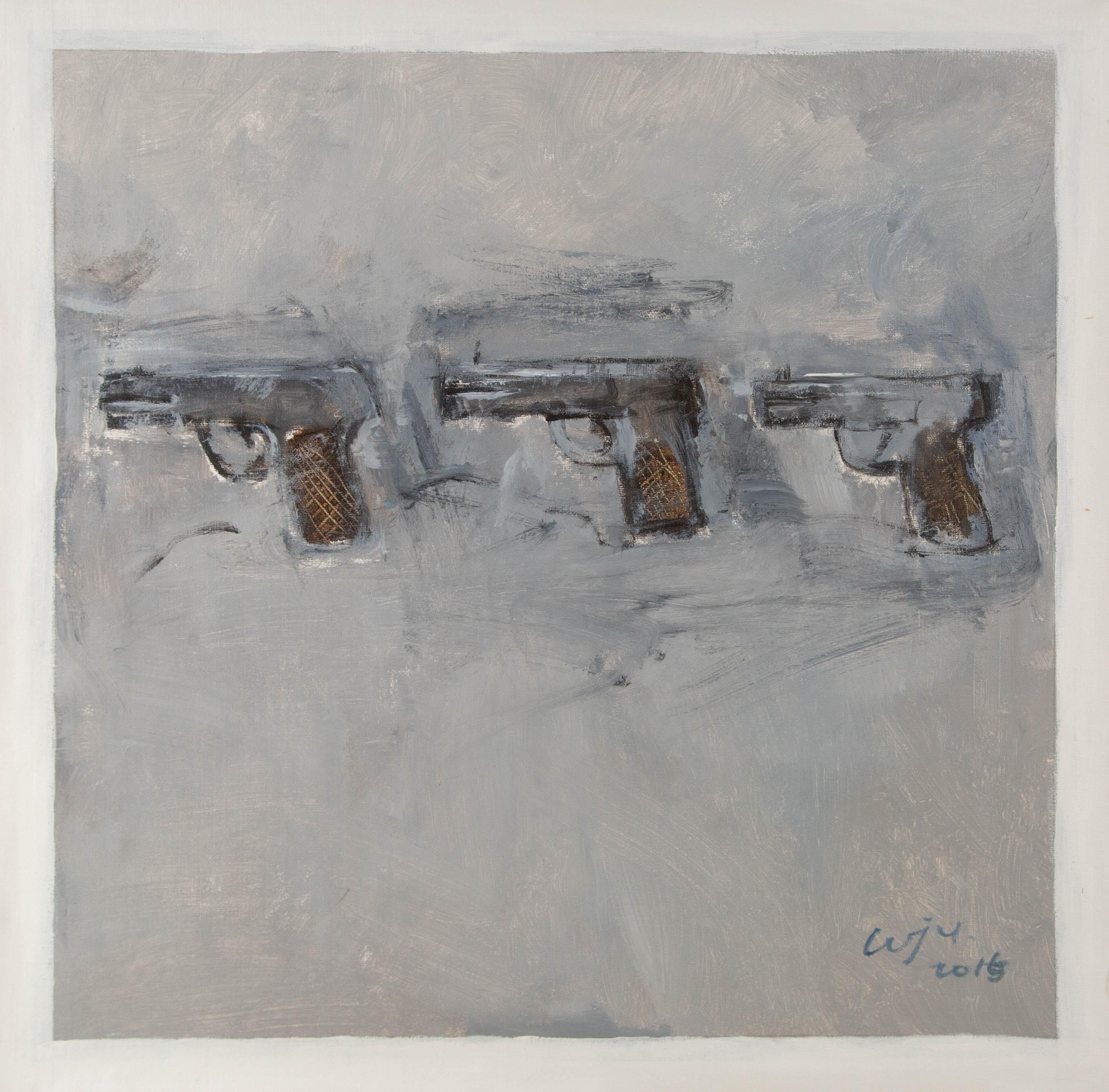 Jingyu Wang Still Life Original Acrylic On Canvas 