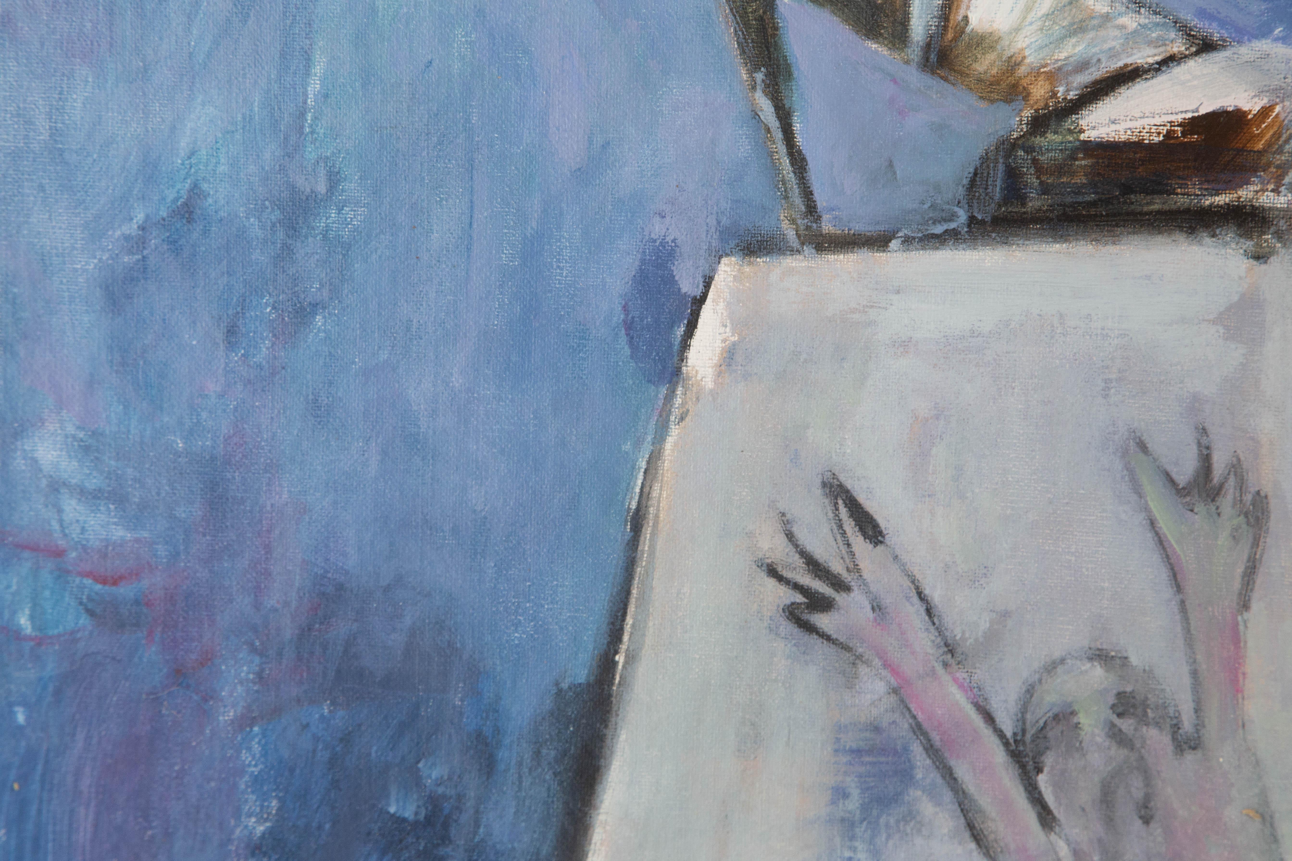 Jingyu Wang Stillleben Original Öl auf Leinwand 