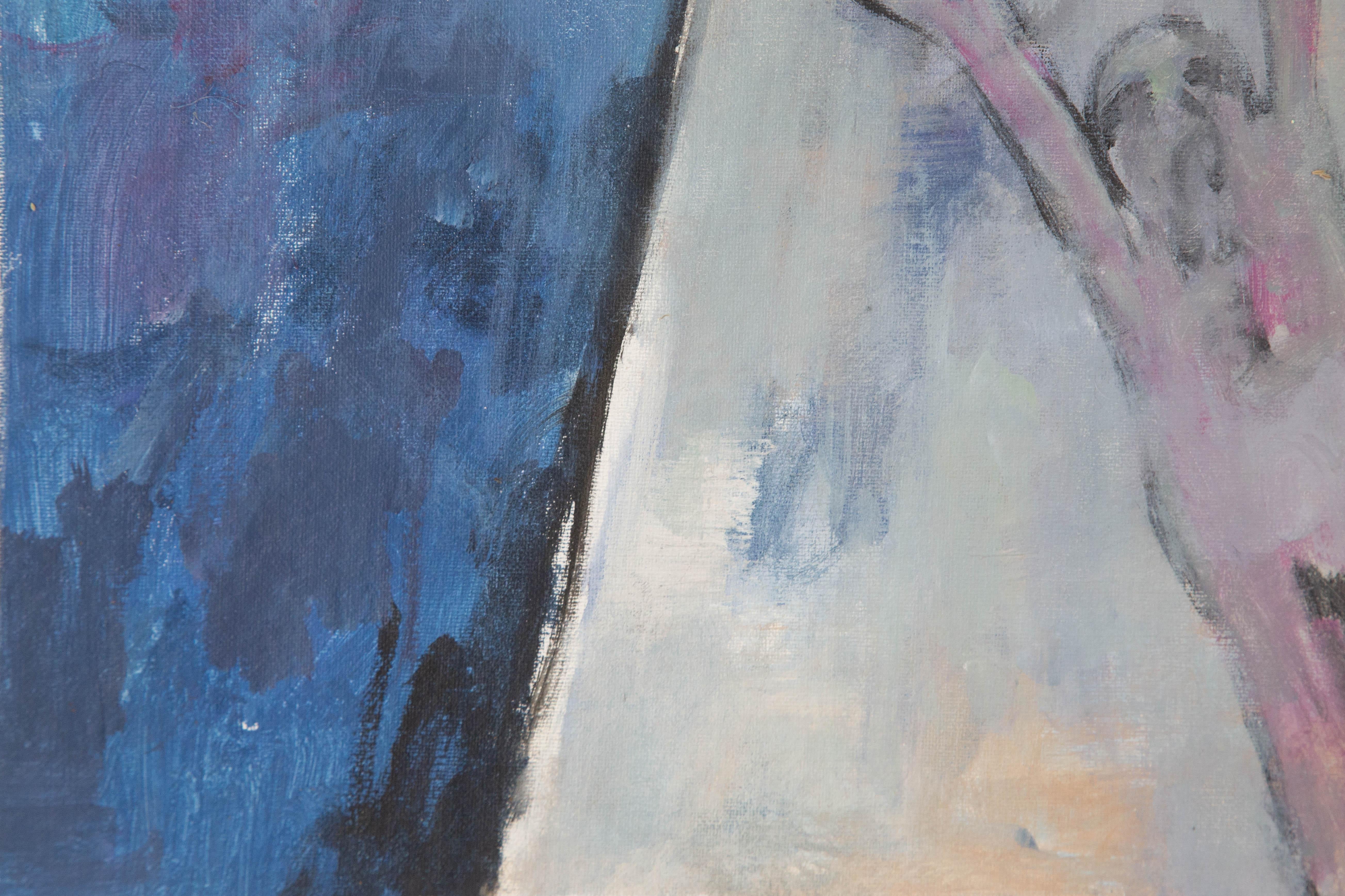 Jingyu Wang Stillleben Original Öl auf Leinwand 