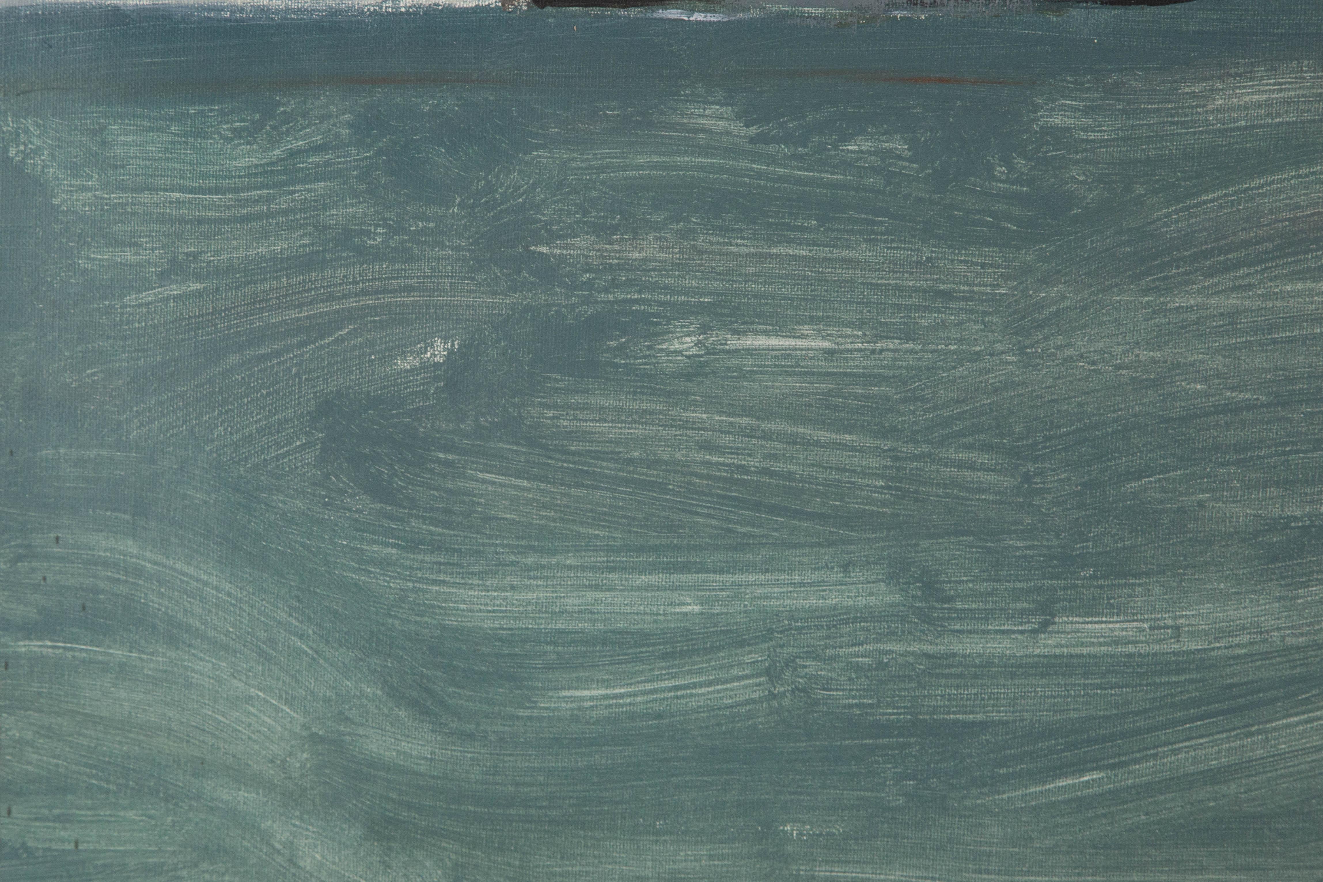 Jingyu Wang Wasserlandschaft Original-Acryl auf Leinwand 