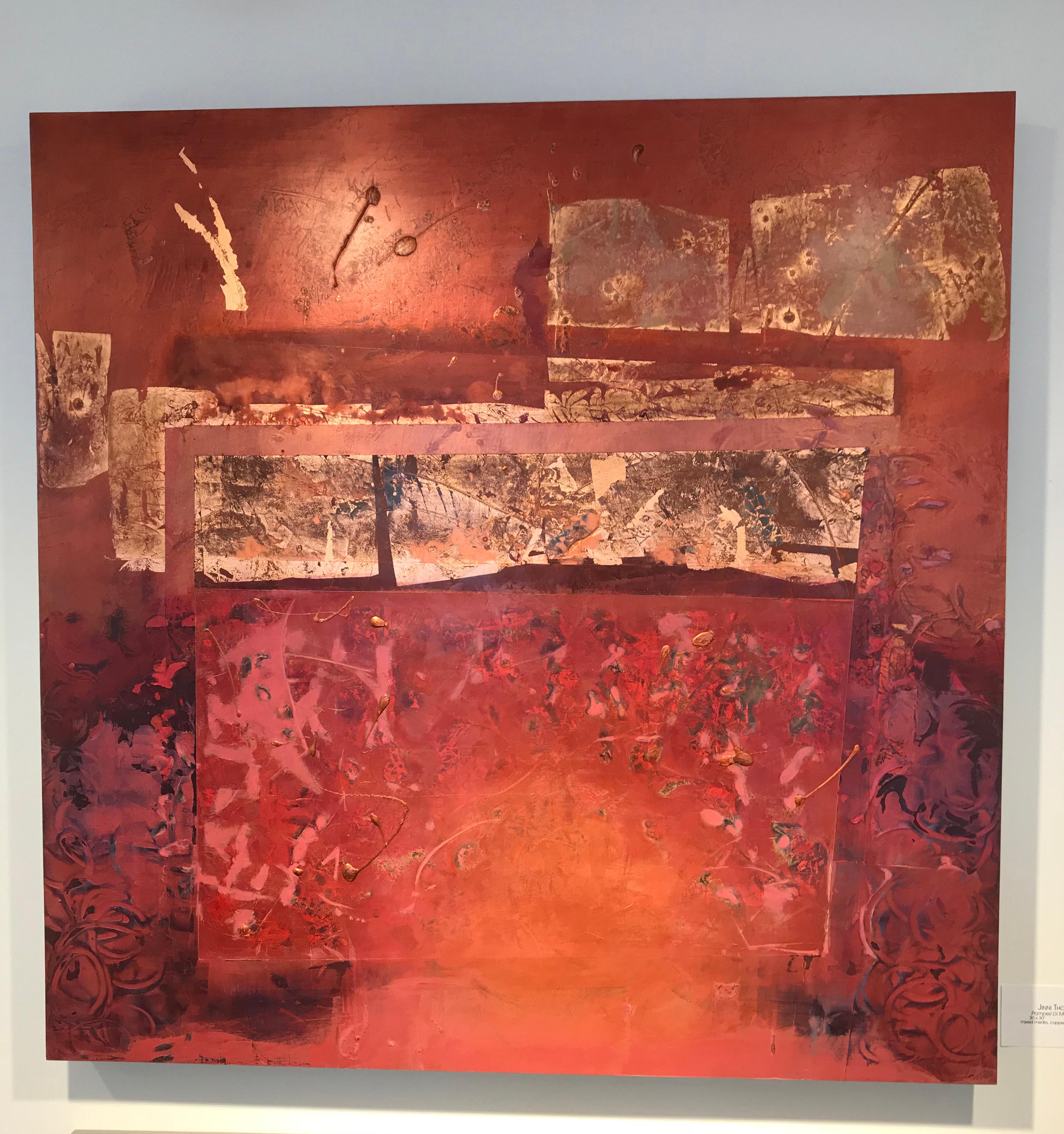 Pompeii di Memoria - Painting by Jinni Thomas