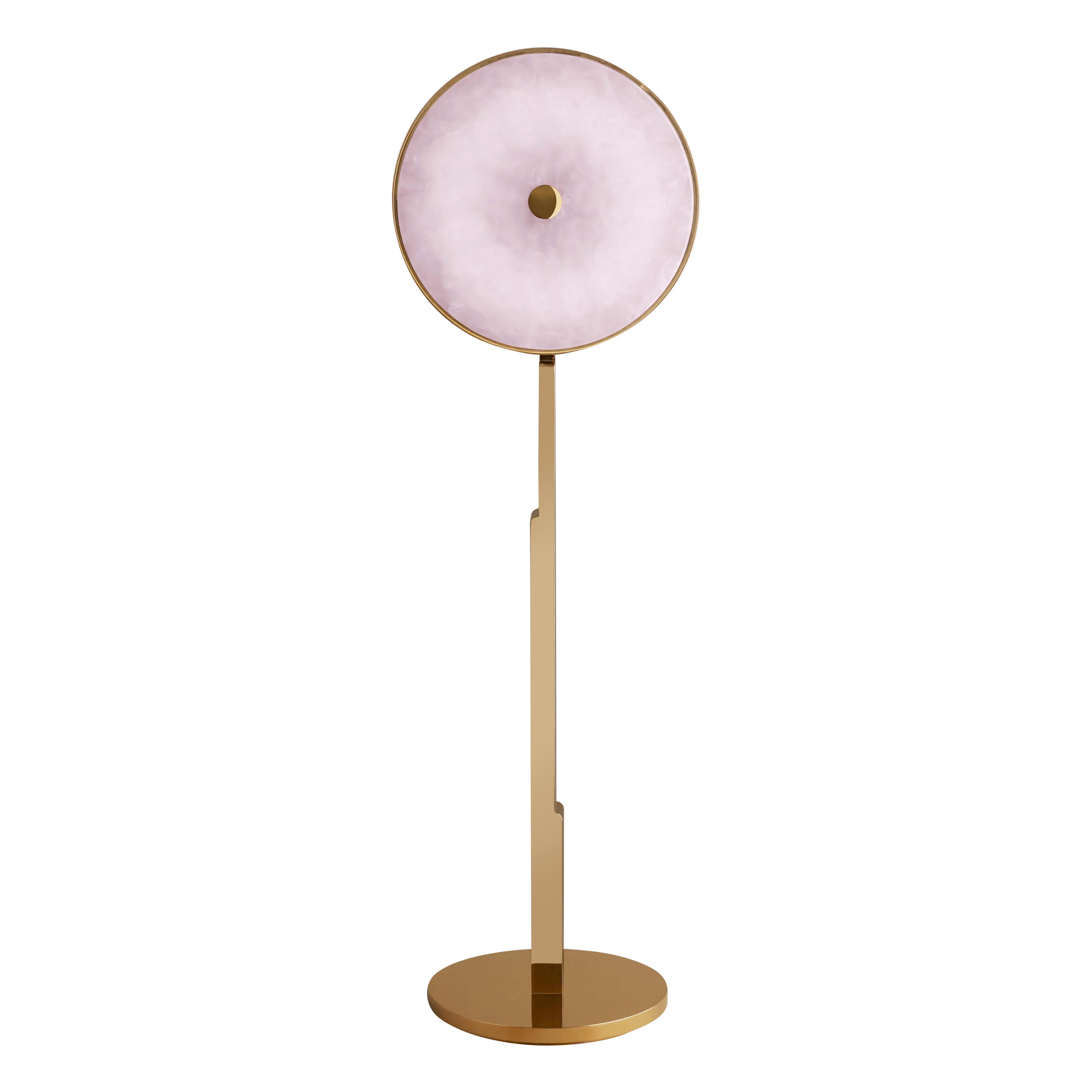 'Jinshi Pink Jade' Glamorous Floor Light Edit #1 For Sale