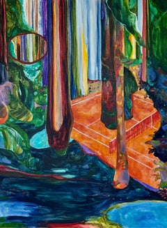 Dance beetwen the balls, 2025, 80x60 cm, acrylic on canvas copia