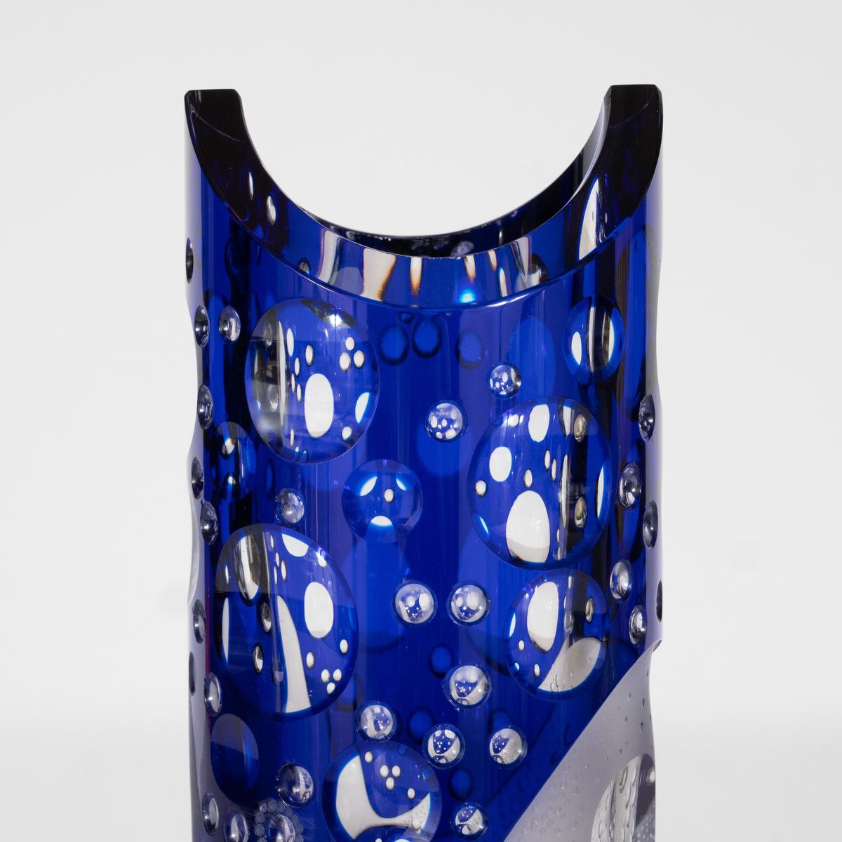 Verre d'art Vase Ariel en verre d'art de Jiri Jelinek en vente