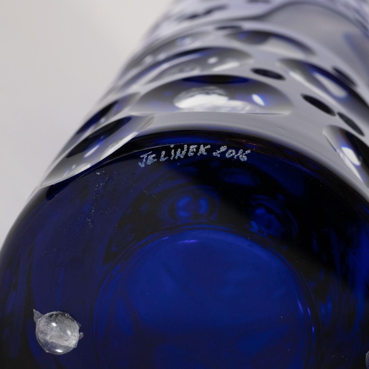 Vase Ariel en verre d'art de Jiri Jelinek en vente 2