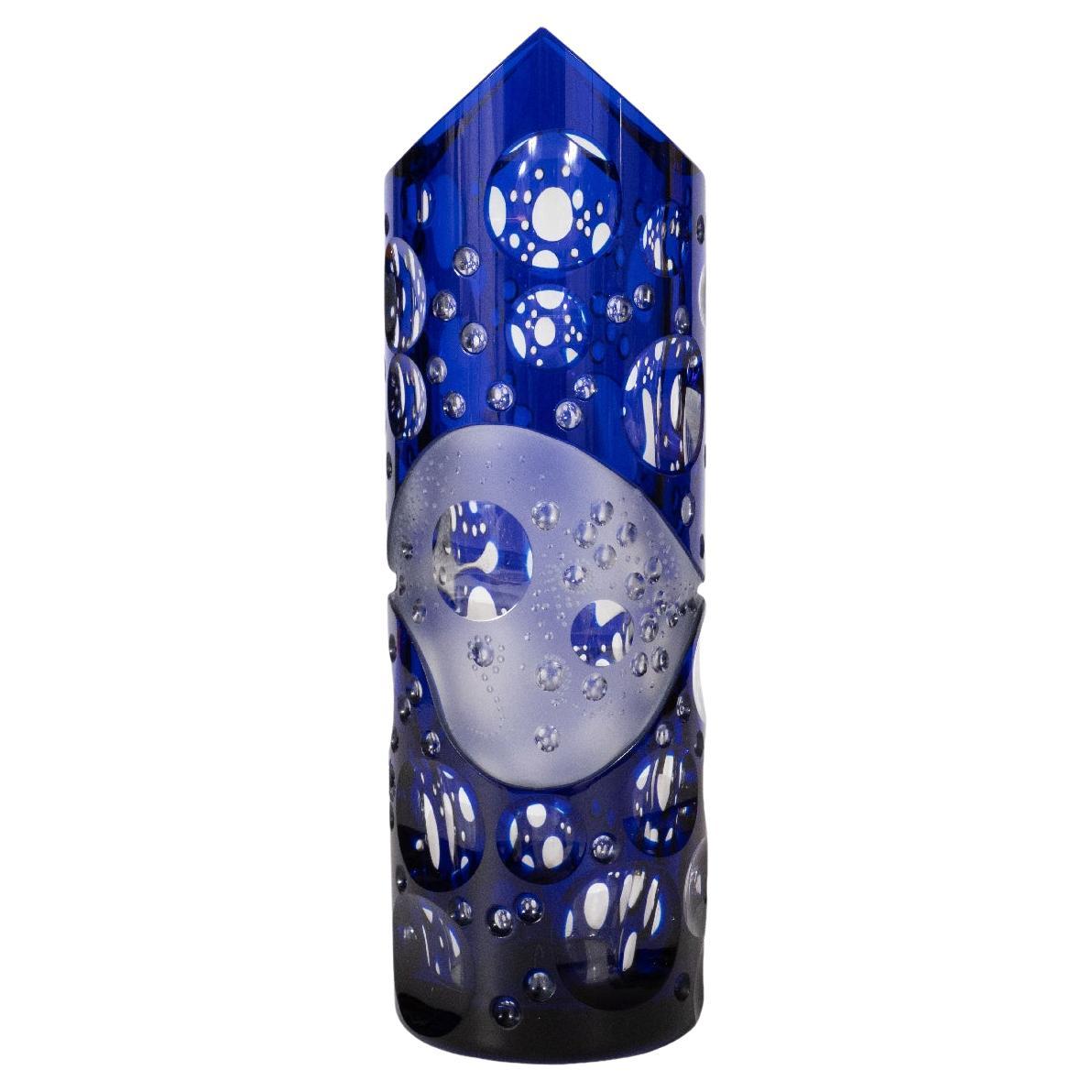 Vase Ariel en verre d'art de Jiri Jelinek
