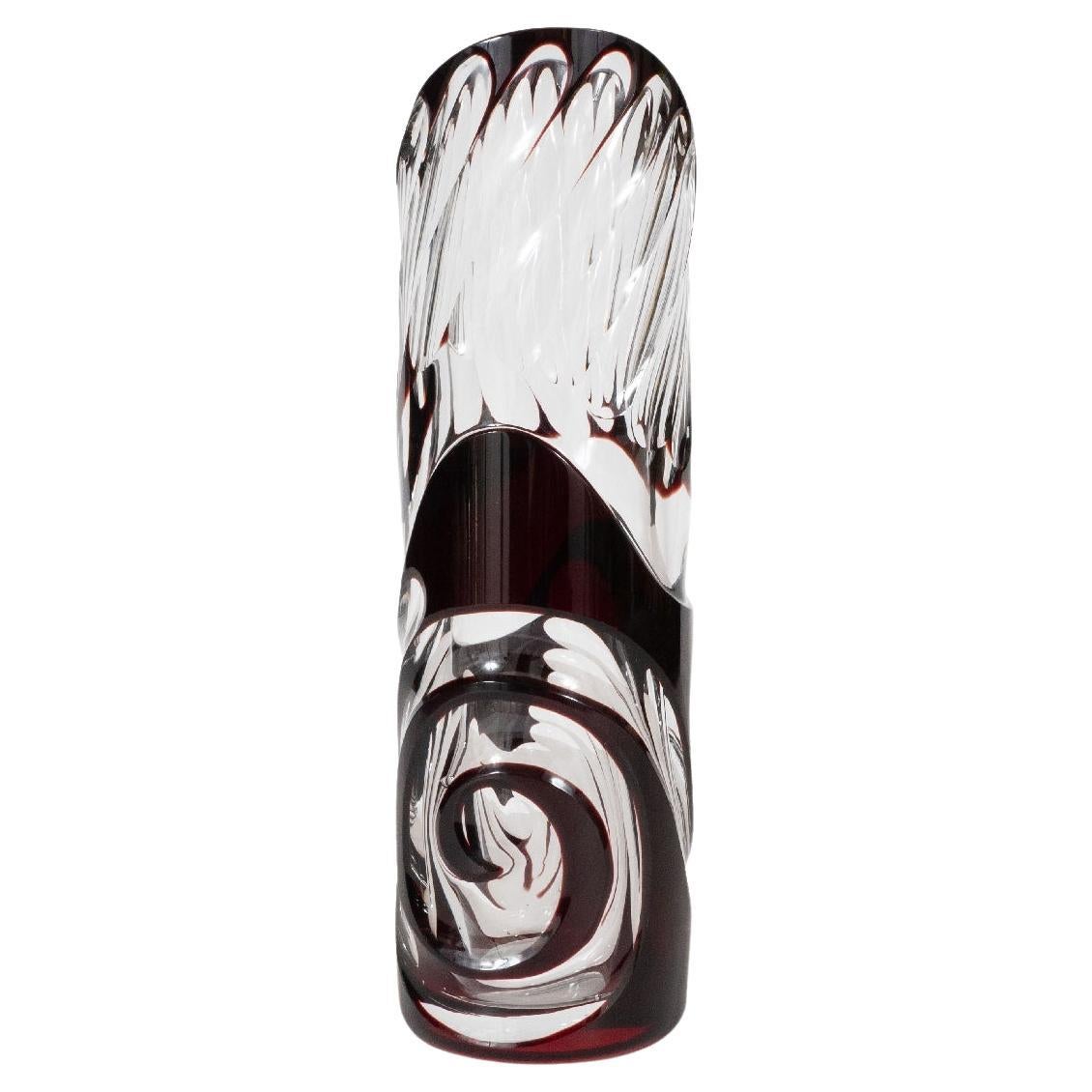 Jiri Jelinek Art Glass "Reva" Vase For Sale