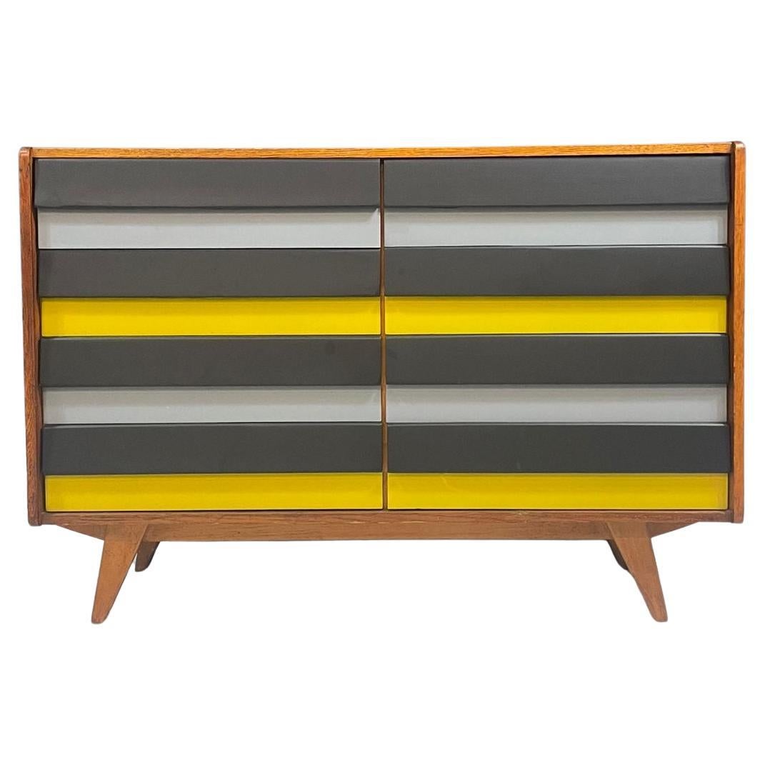 Jiří Jiroutek Chest for Interiér Praha, Model U-452, Czechoslovakia 1960s For Sale