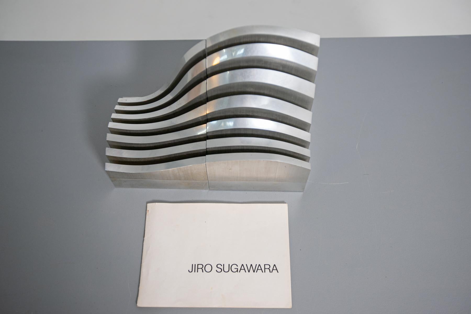 Jiro Sugawara Modular Sculpture in Aluminium, 1970s 8