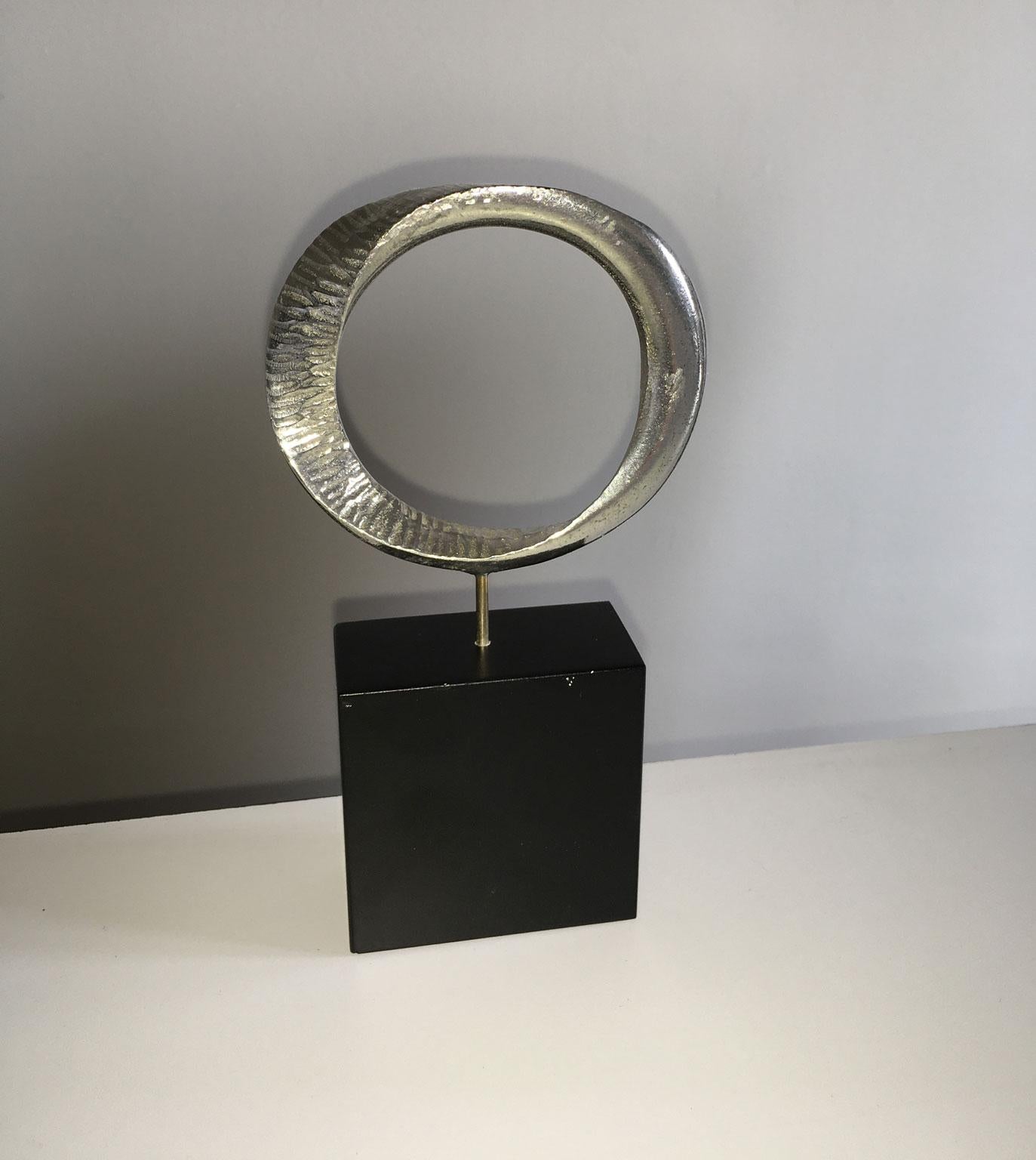 Italia Post Moderna  Scultura multipla astratta in peltro di Jiro Sugawara in vendita 10