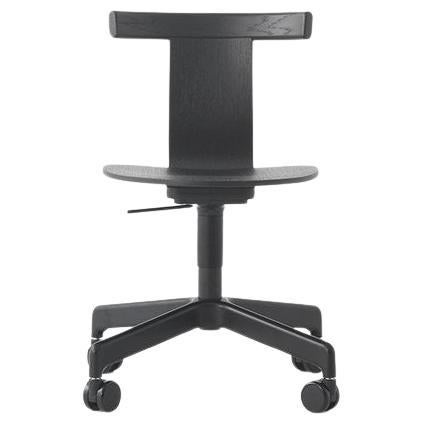 Chaise pivotante à roulettes Jiro de Resident