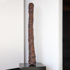 Cocoon 15, Jiro Yonezawa, Abstract Bamboo Sculpture
