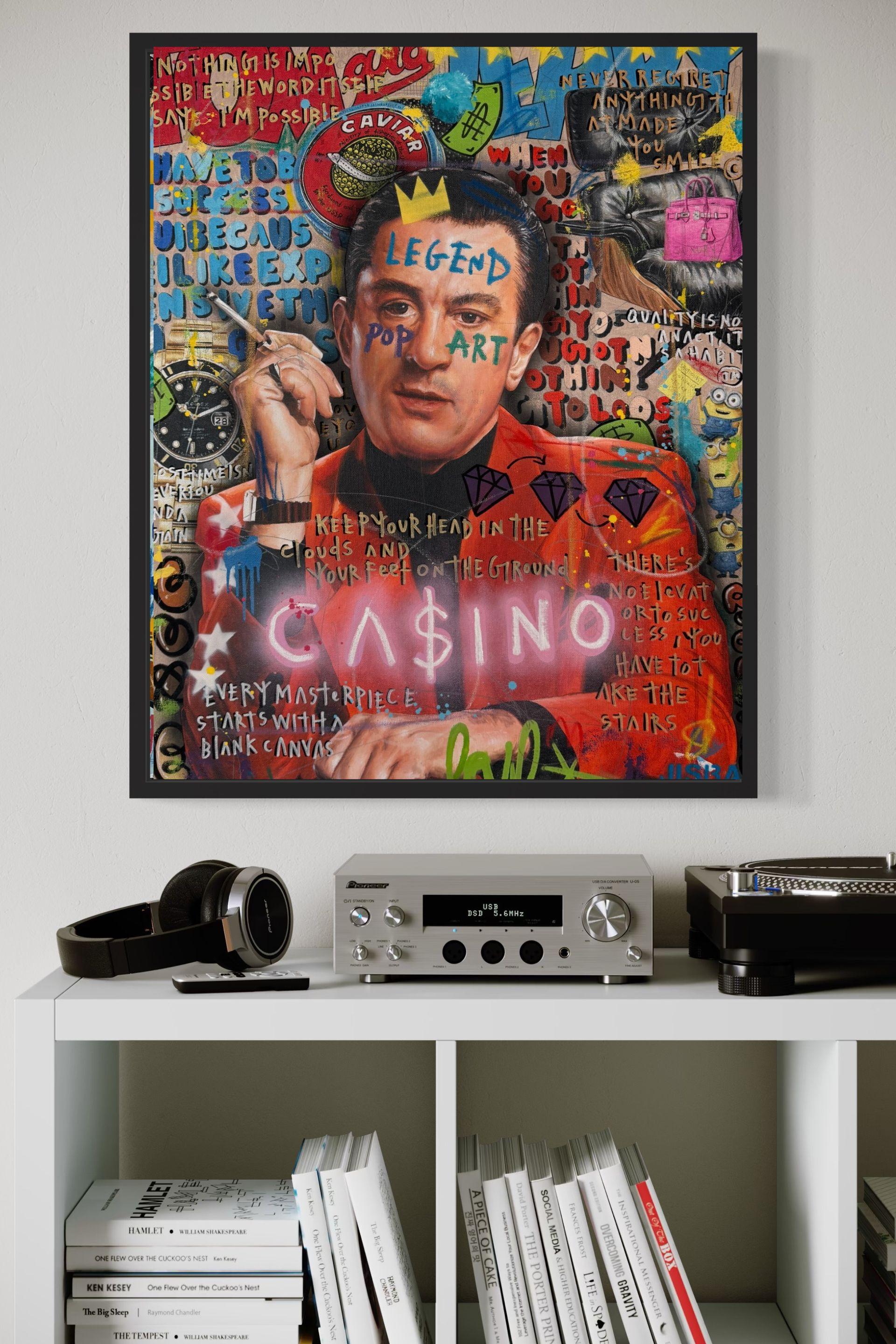 Kasino – Painting von Jisbar