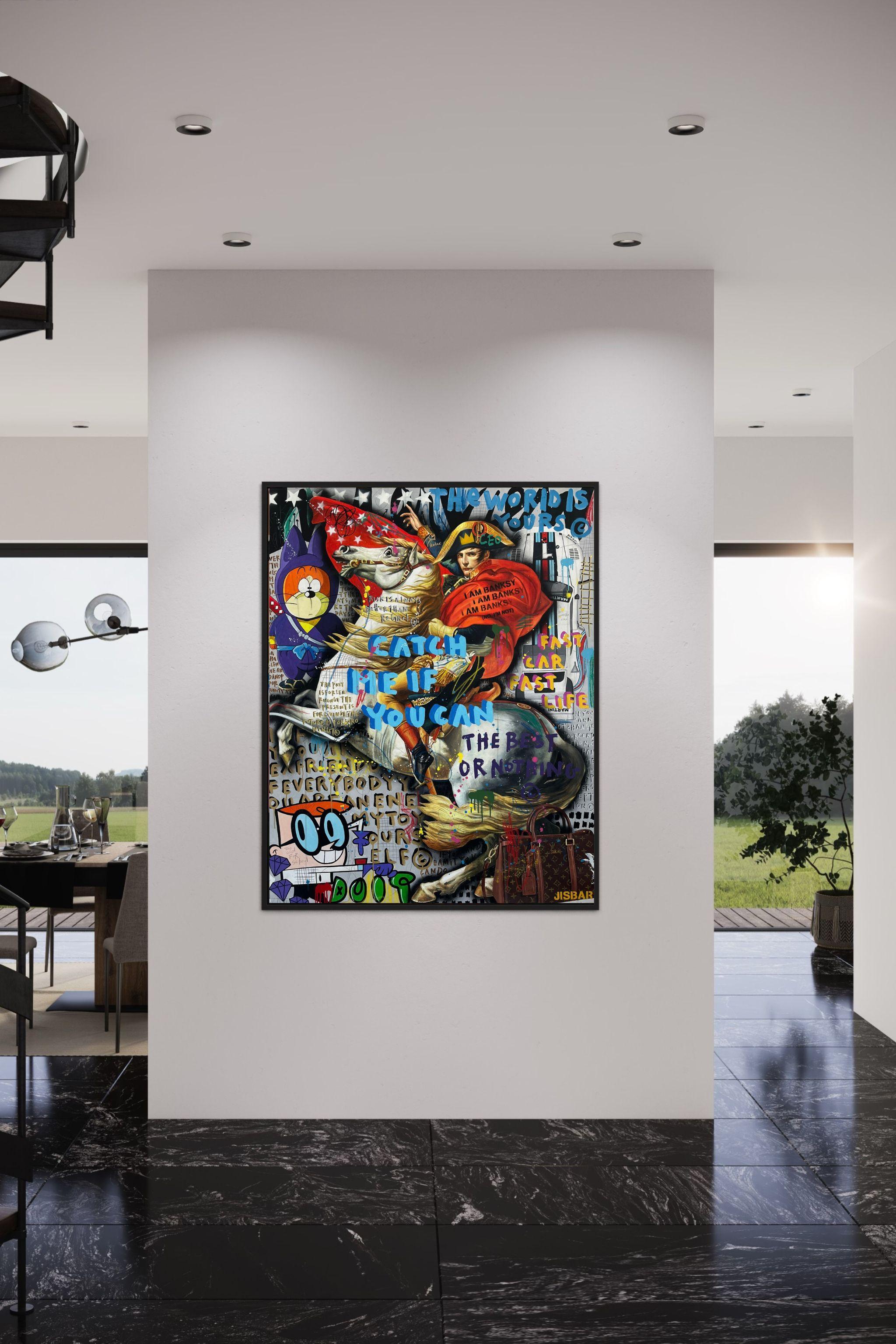 Interview Catch Me Empire Napoleon - Painting by Jisbar