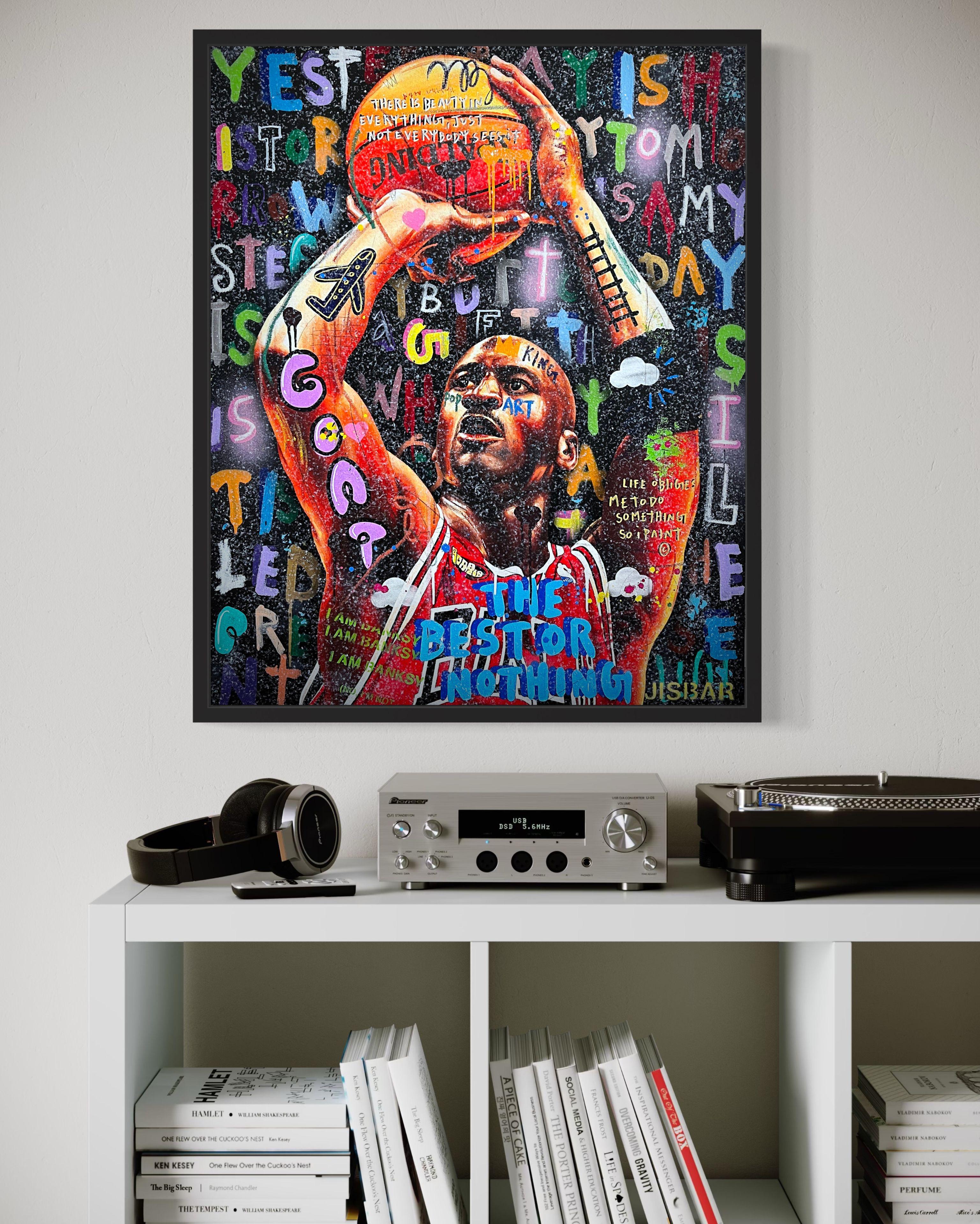 DD Jordan - Painting by Jisbar