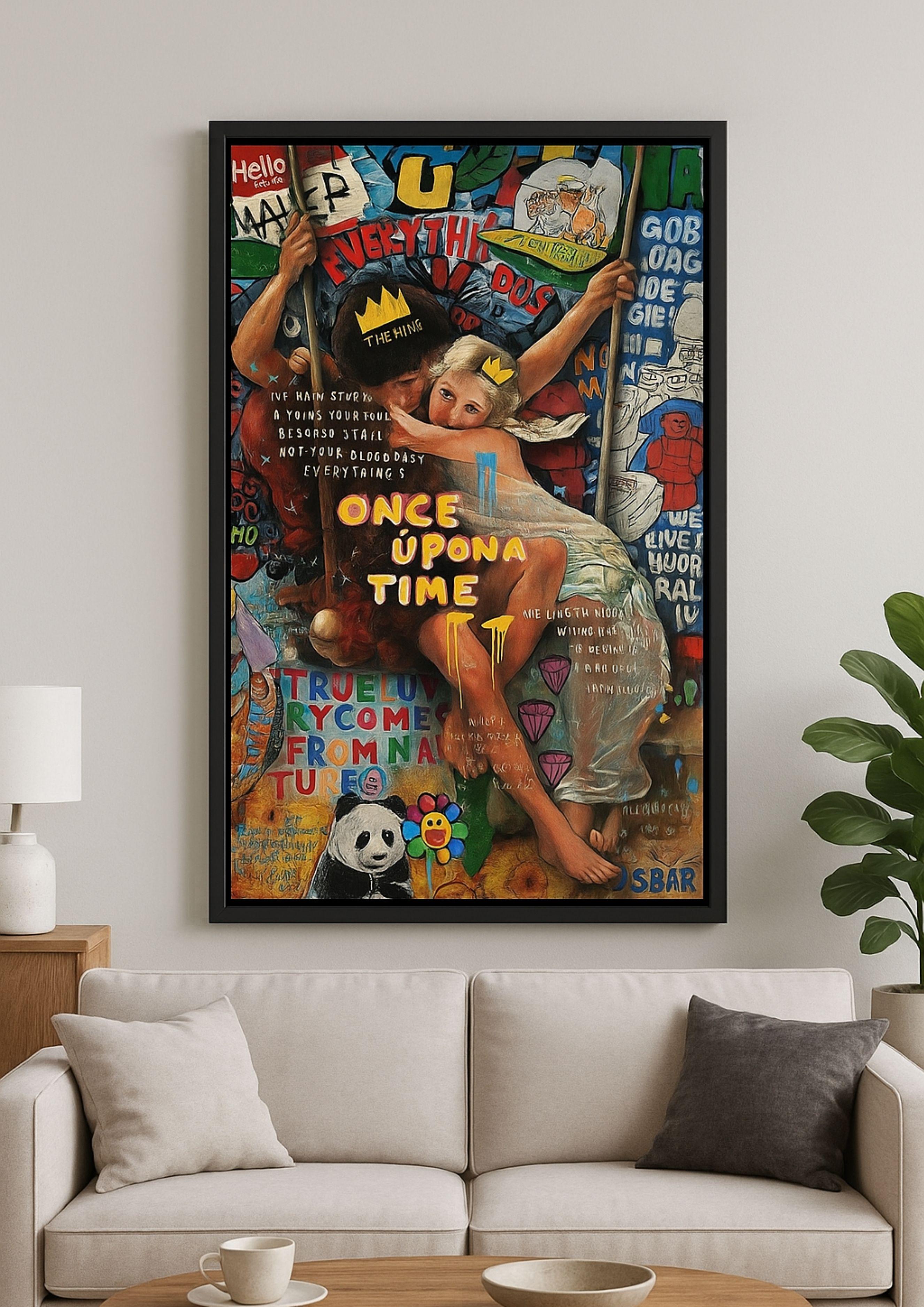 Alles Amour-Paar – Painting von Jisbar