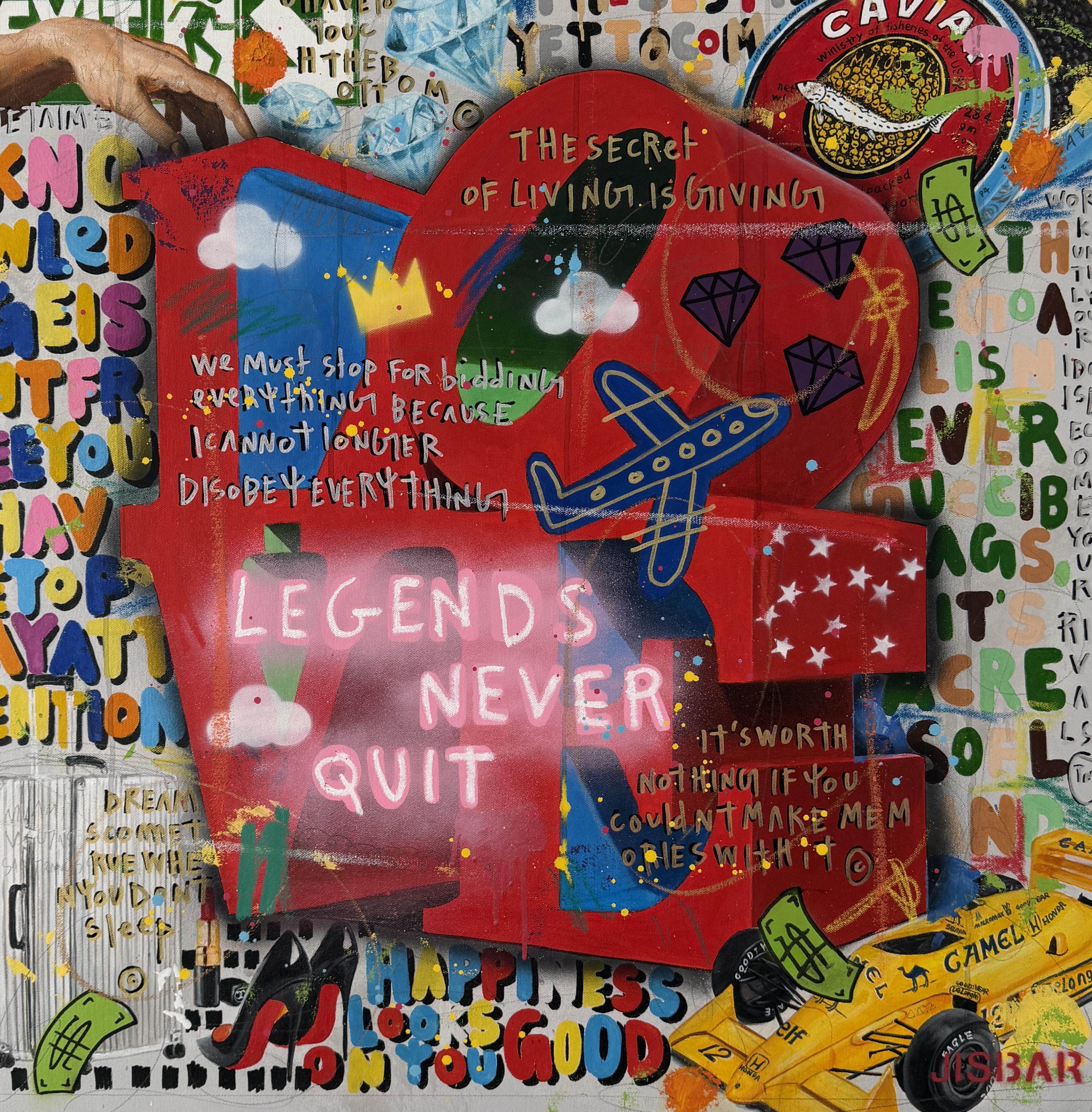 Jisbar Figurative Painting - Legend Love